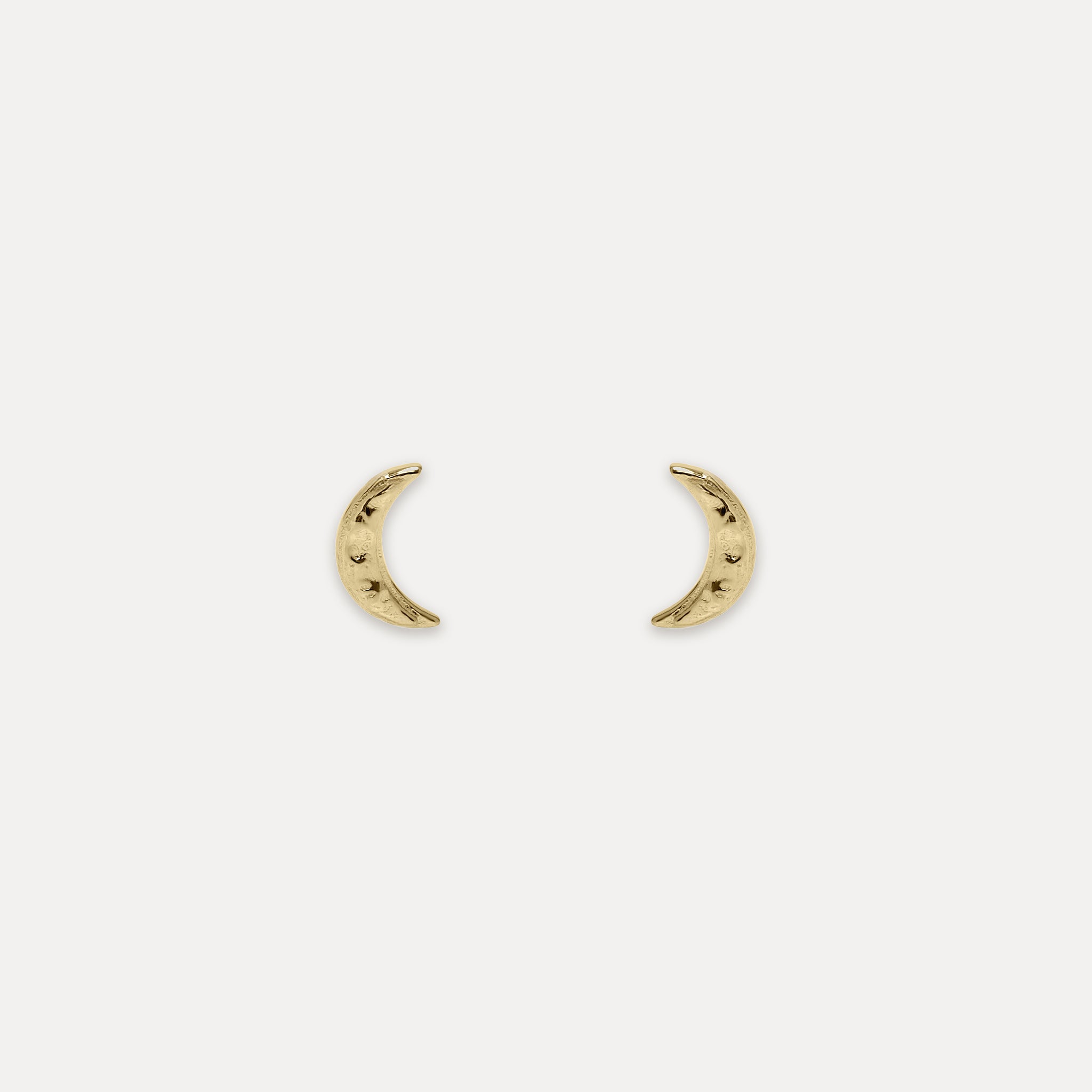 Lunar Eclipse Ohrstecker 14k Massivgold