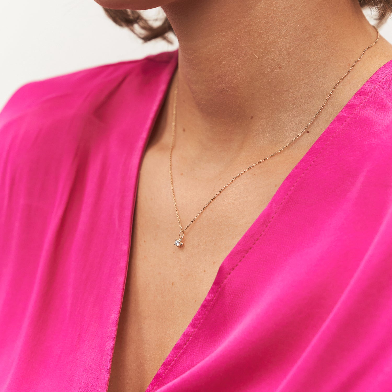 Diamant Lux Anhänger | 585 Gold