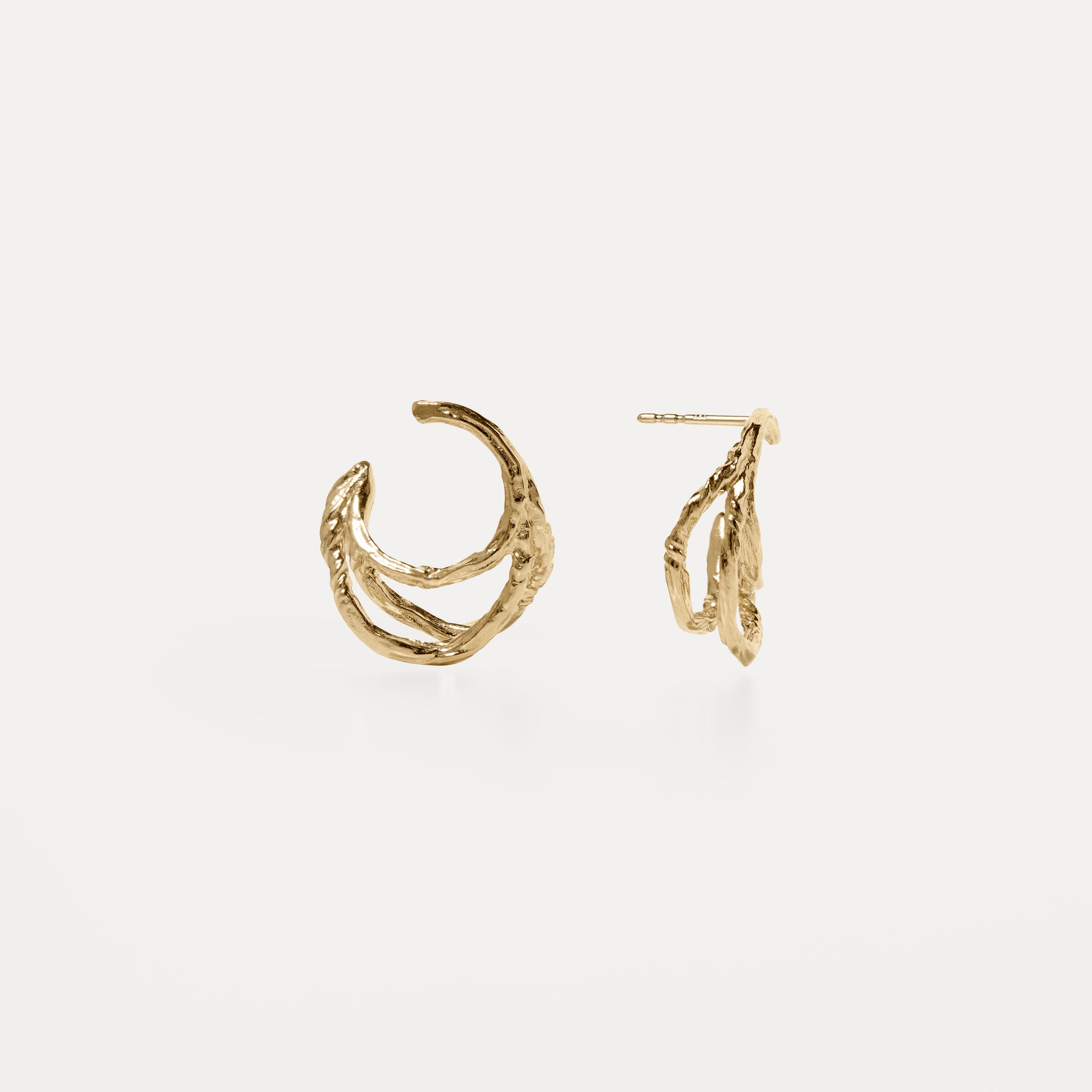 Mater Embrace Creolen Ohrringe | 585 Gold
