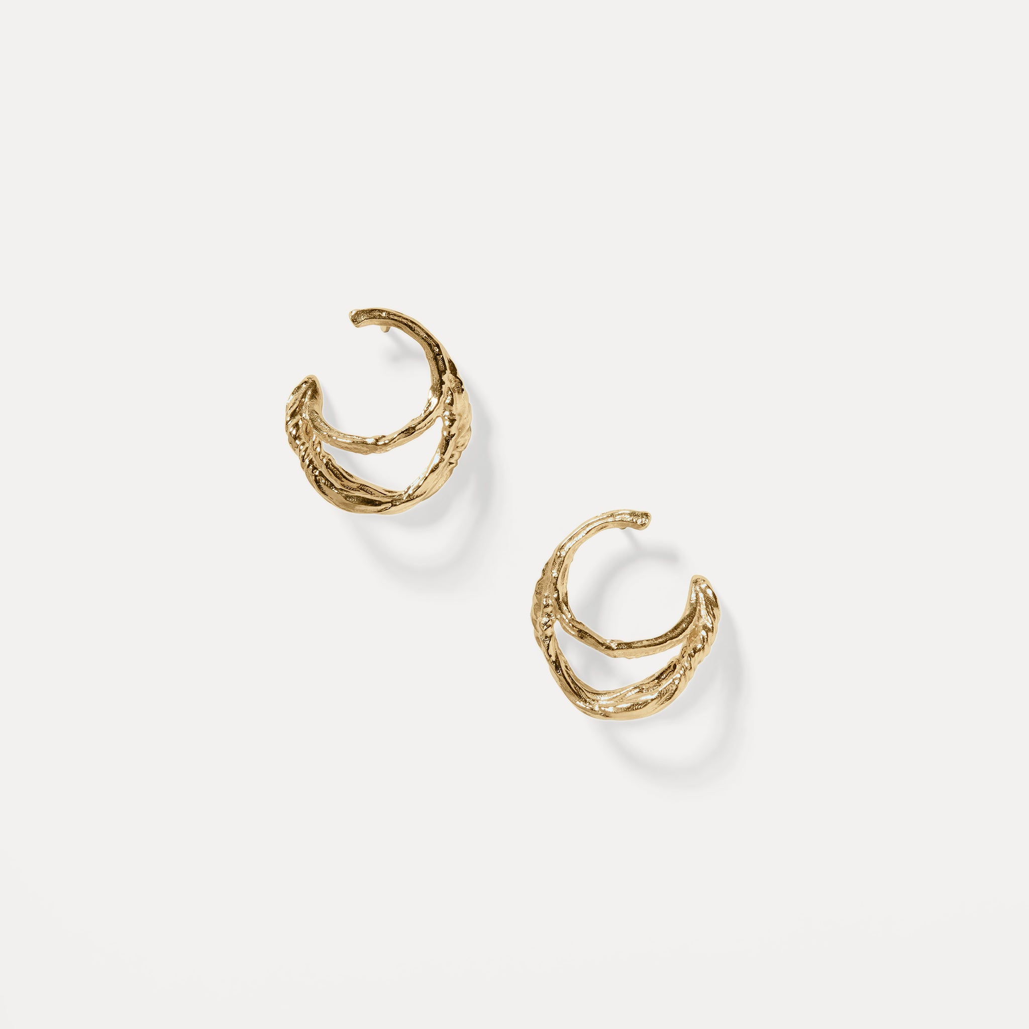 Mater Embrace Creolen Ohrringe | 585 Gold
