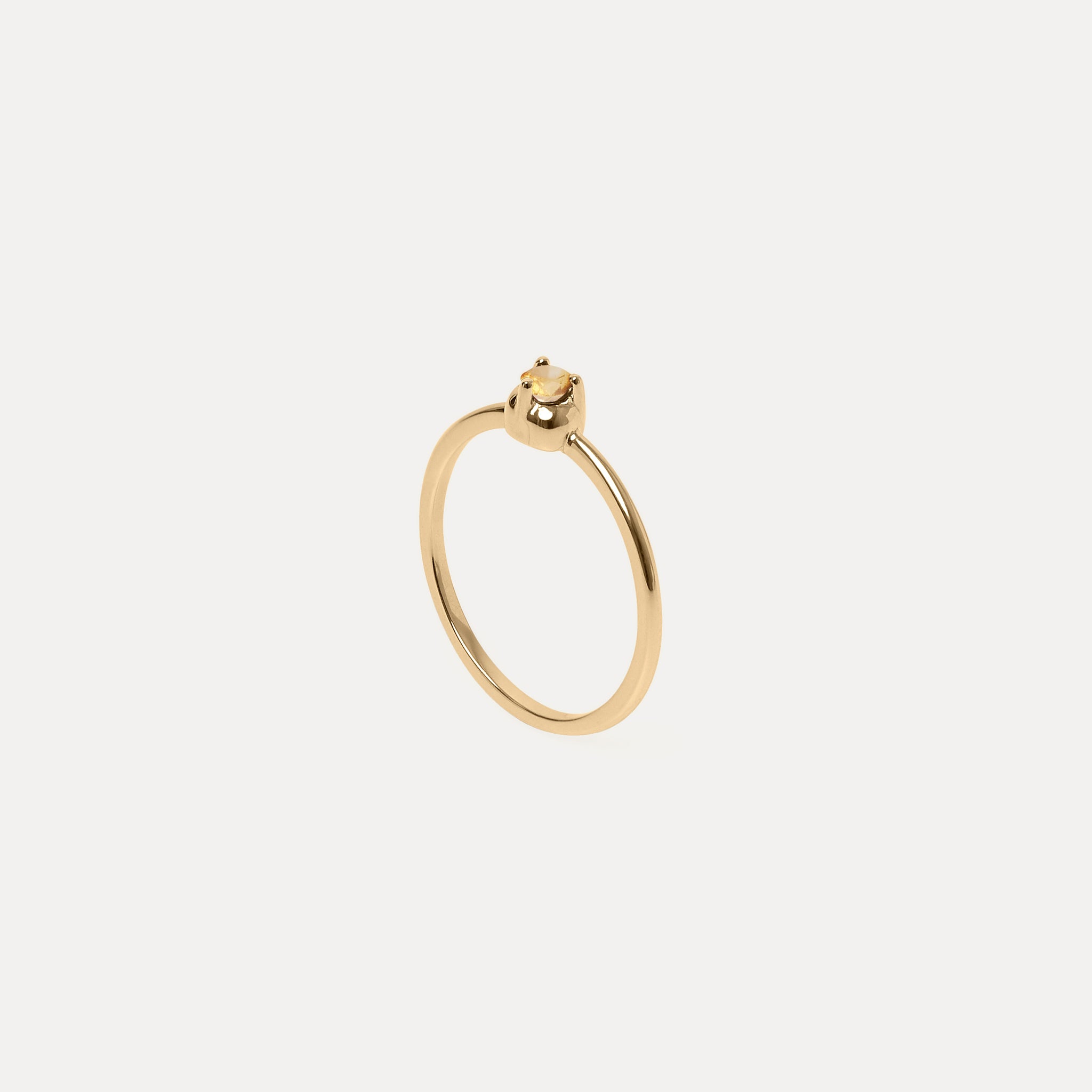 Mini Birthstone Ring | 585 Gold