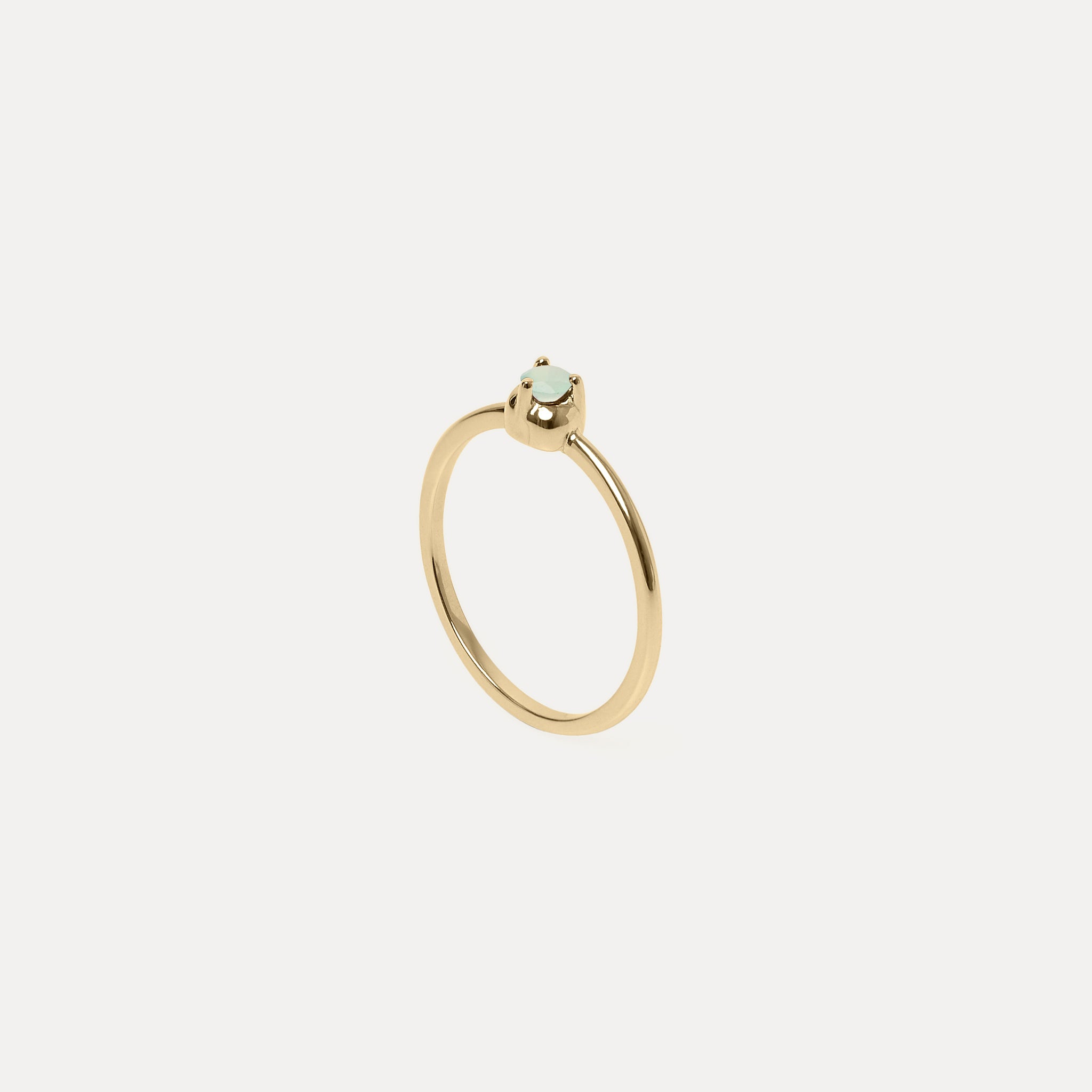 Mini Birthstone Ring | 585 Gold