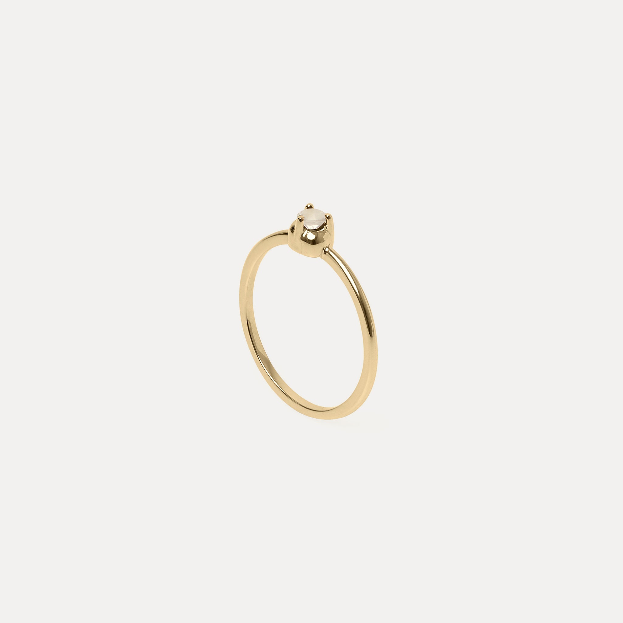 Mini Birthstone Ring | 585 Gold