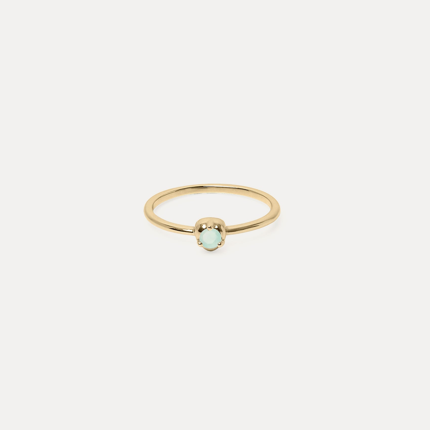 Mini Birthstone Ring | 585 Gold