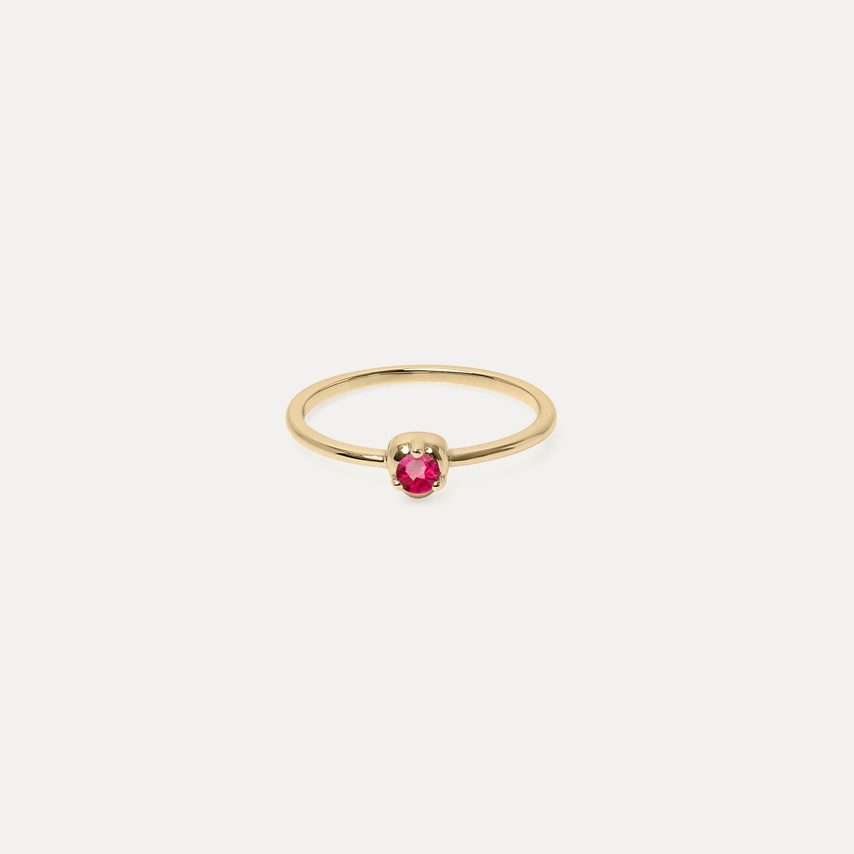Mini Birthstone Ring | 585 Gold