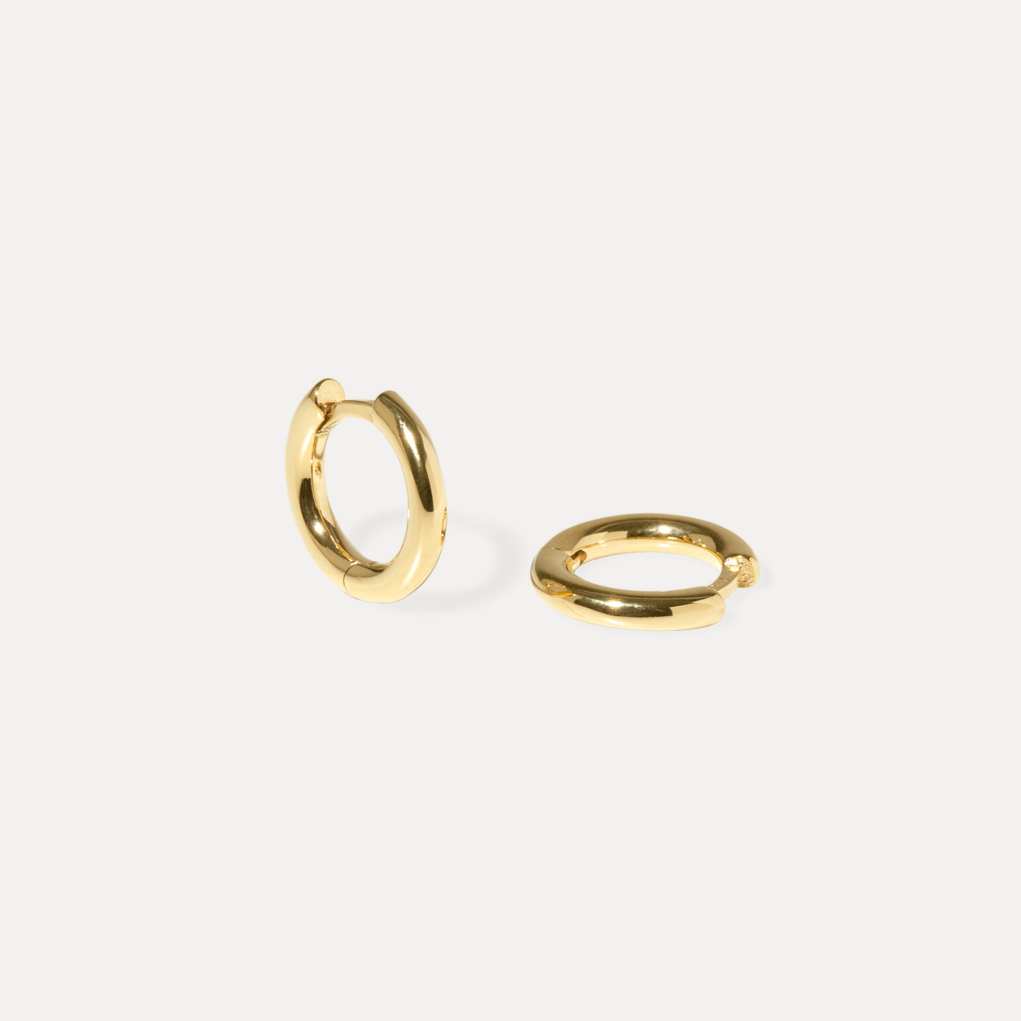 Mini Bold Huggies | 585 Gold