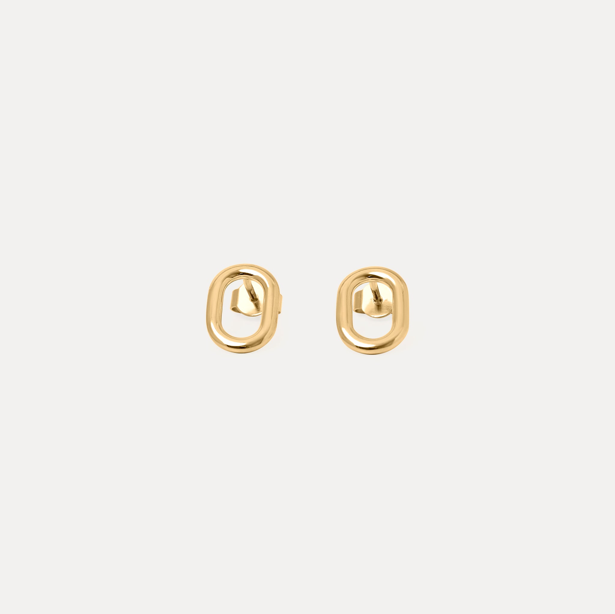 O Bold Ohrstecker Ohrringe | 585 Gold