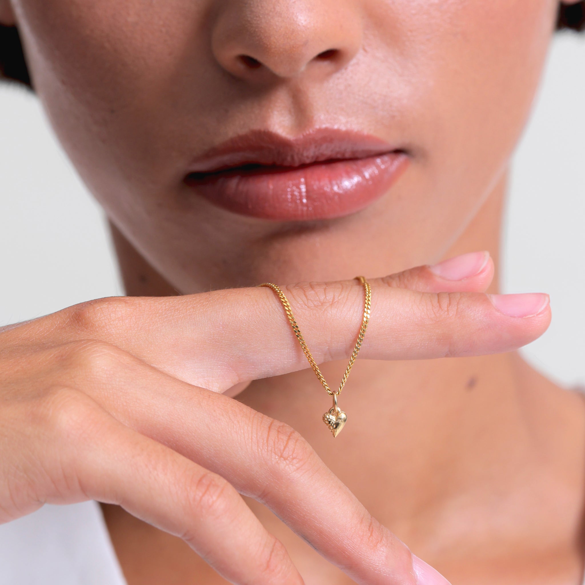 Tiny Heart Anhänger | 585 Gold