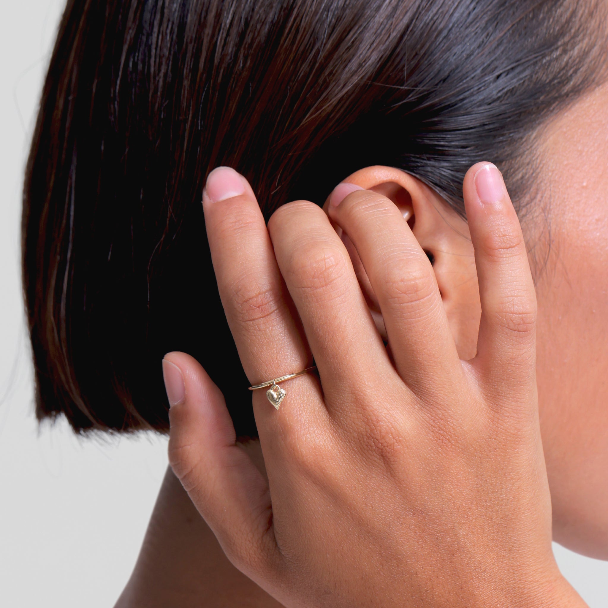 Tiny Heart Ring | 585 Gold