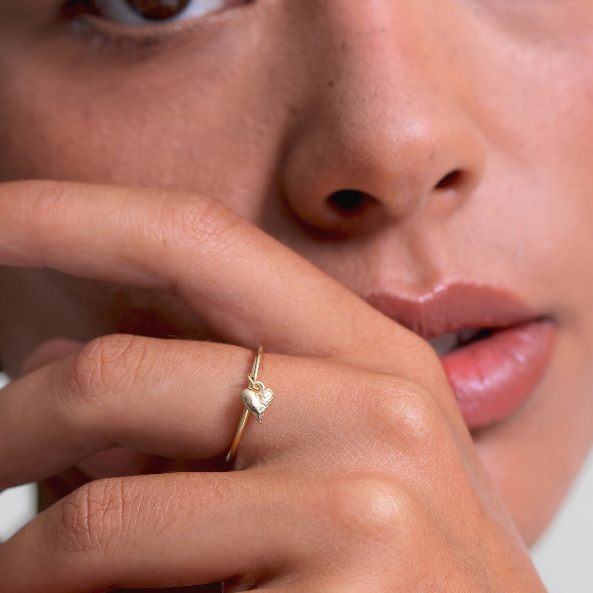 Tiny Heart Ring | 585 Gold
