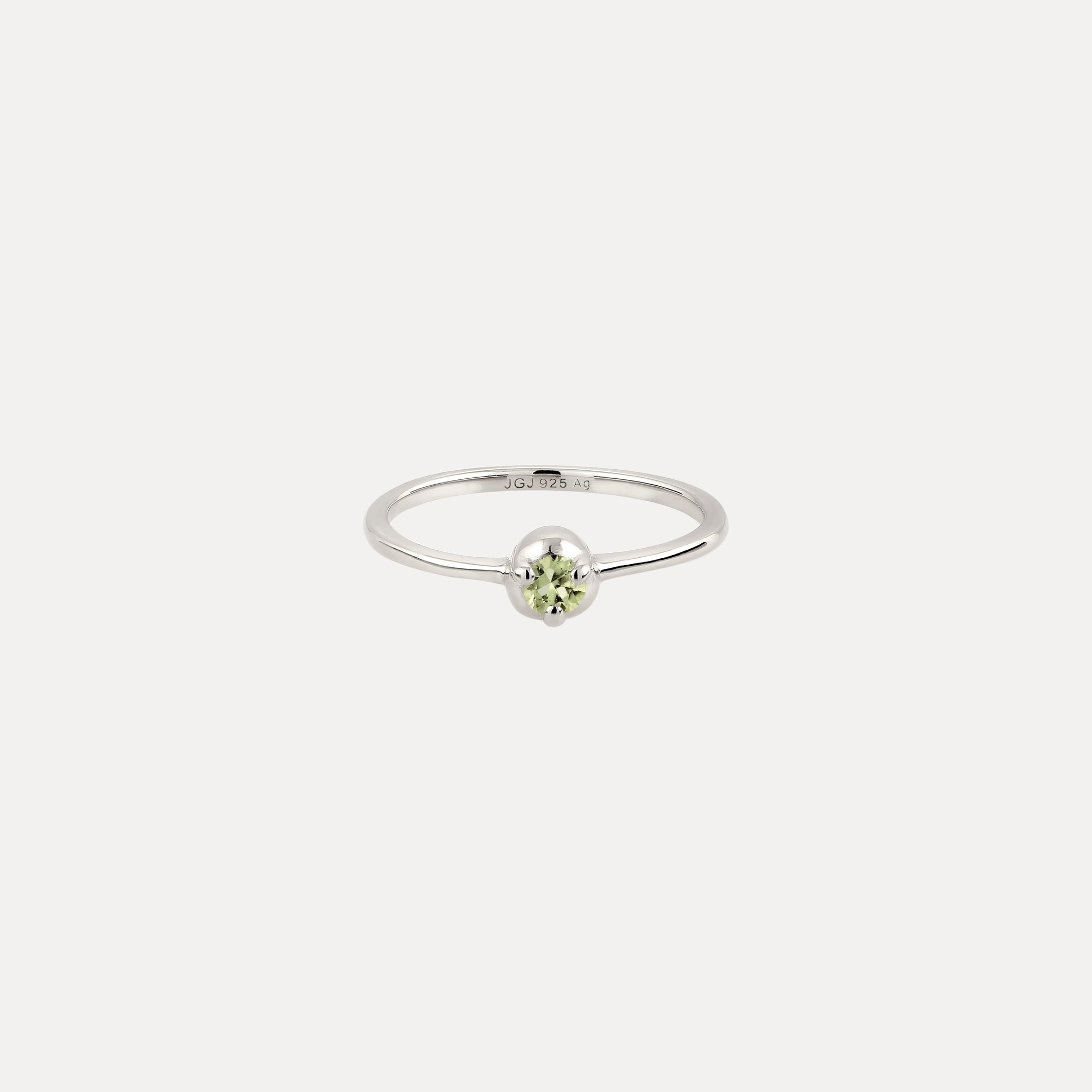 Mini Birthstone Ring 925 Silber