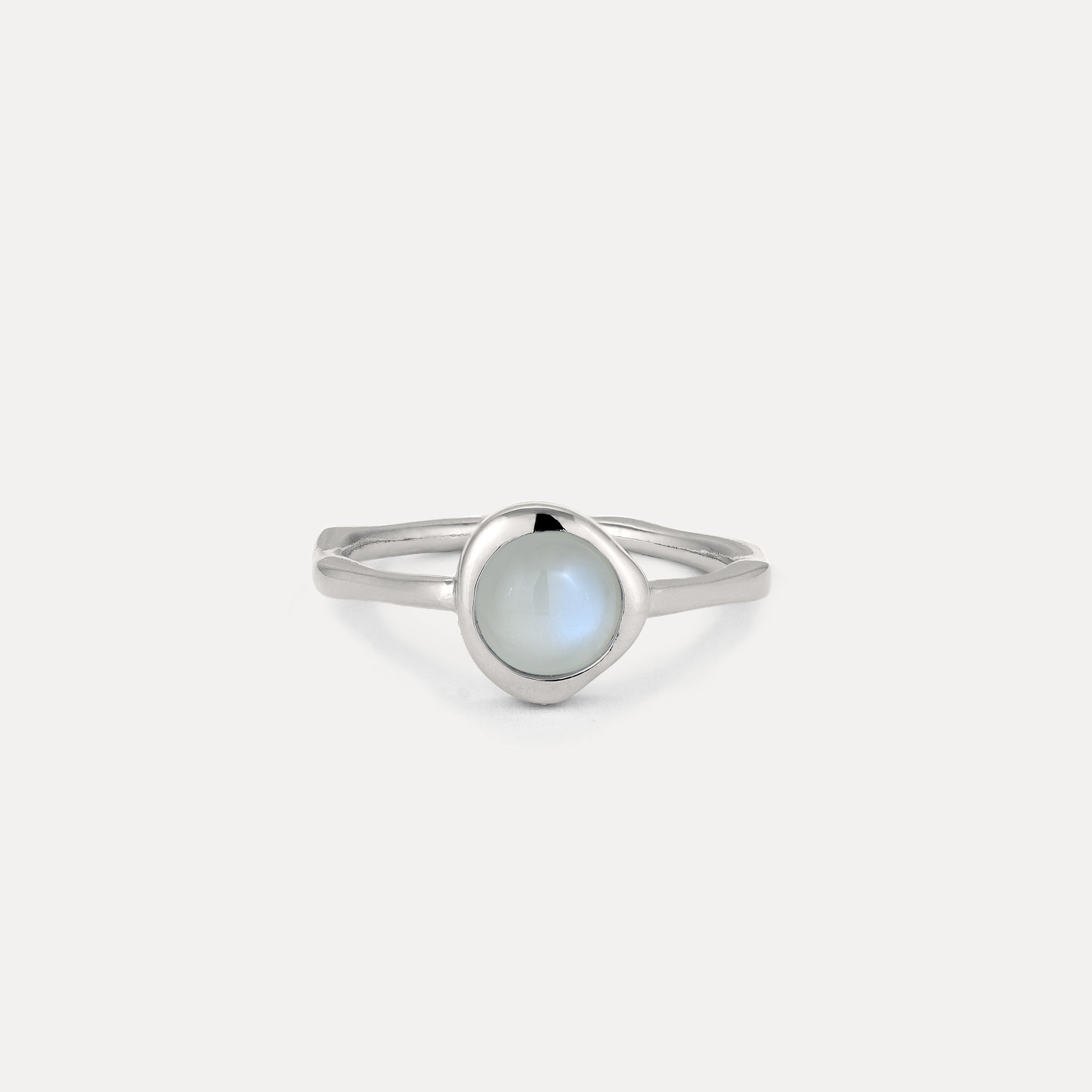 Zodiac Birthstone Ring 925 Silber - Hochglanz
