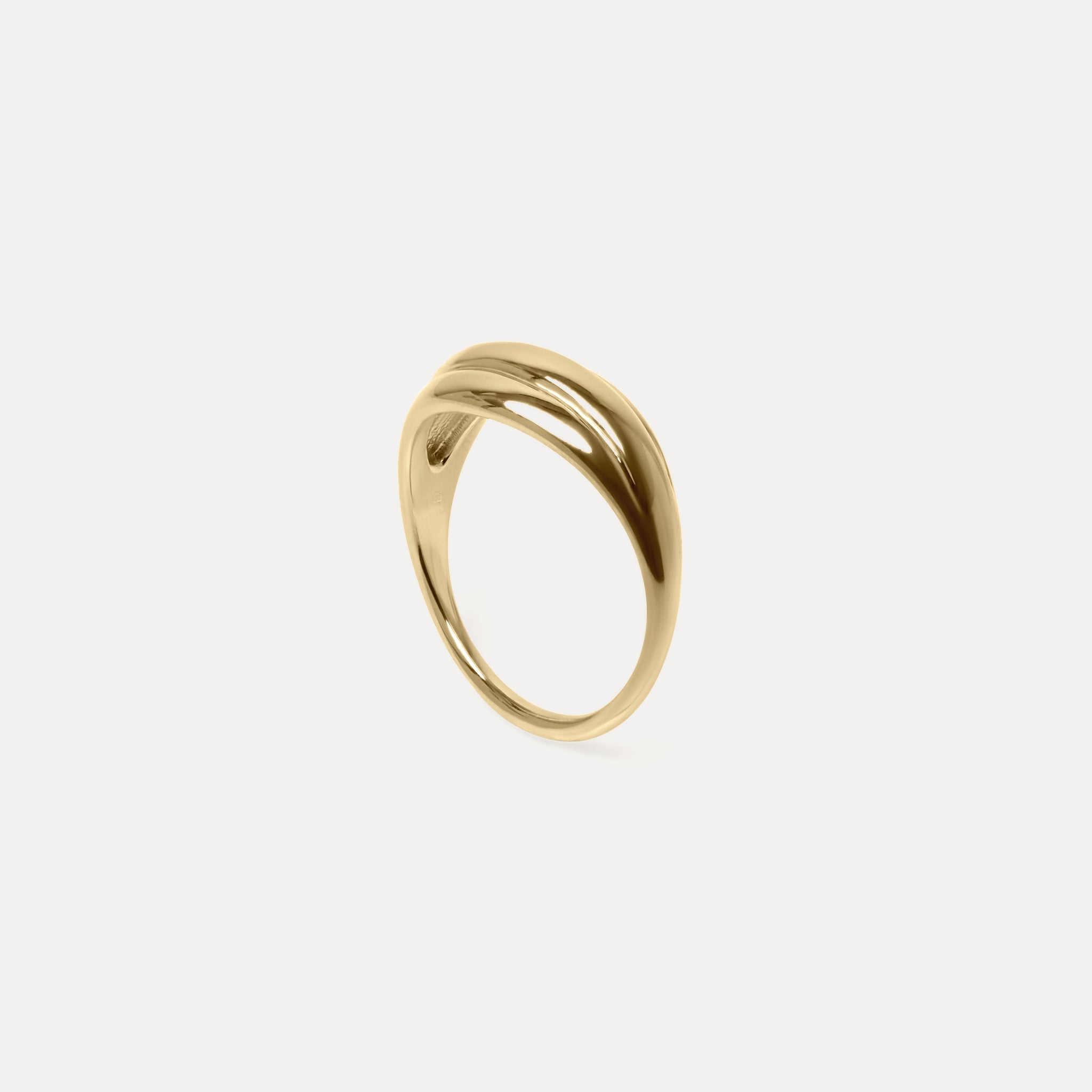 Rise Bombé Ring | 585 Gold