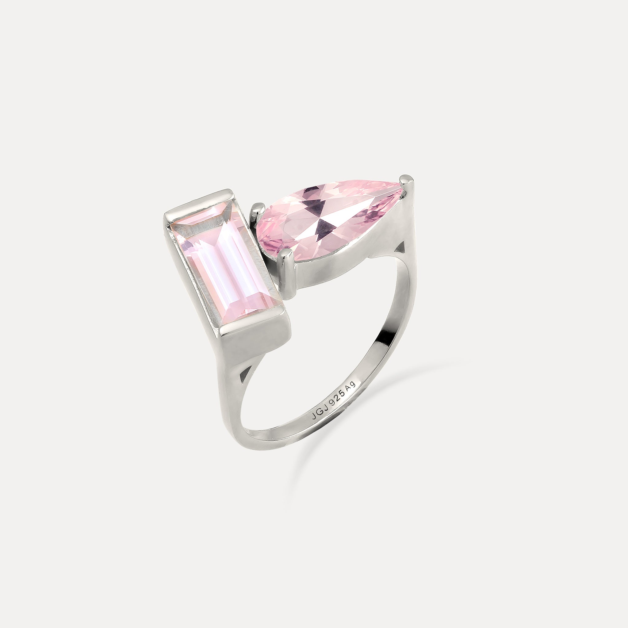 Rosenquarz Balance Ring