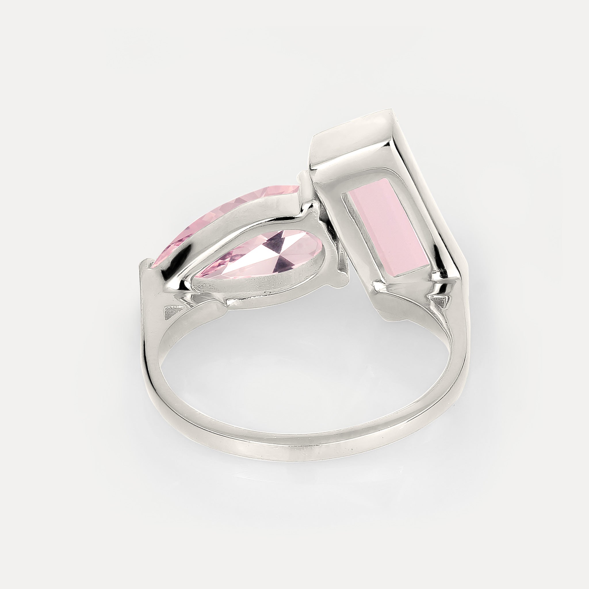 Rosenquarz Balance Ring