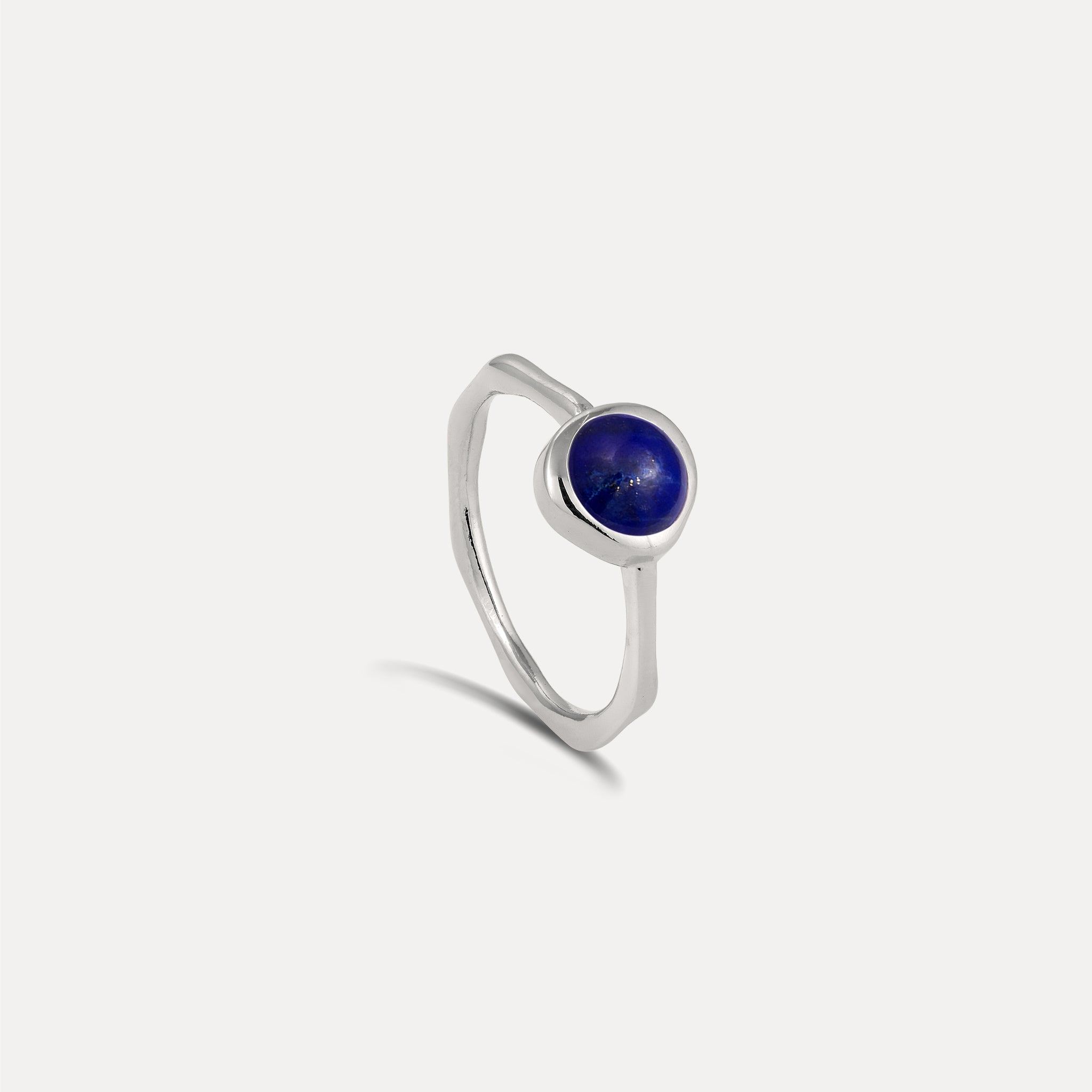 Zodiac Birthstone Ring 925 Silber - Hochglanz