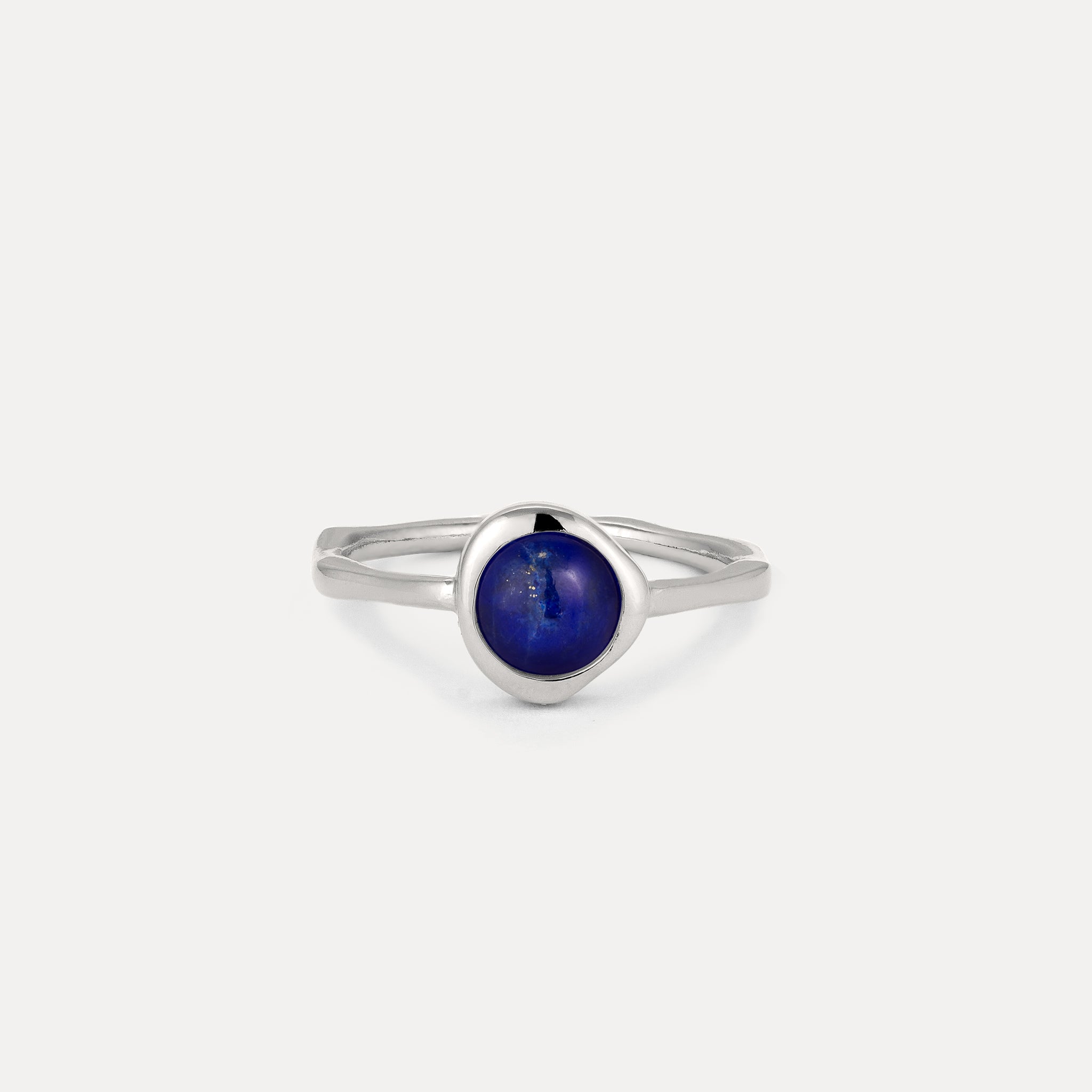 Zodiac Birthstone Ring 925 Silber - Hochglanz