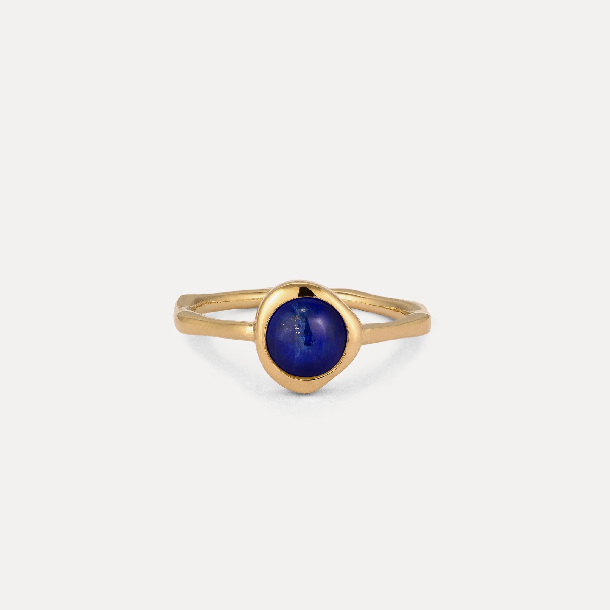 Zodiac Birthstone Ring 24k Gold Vermeil - Hochglanz