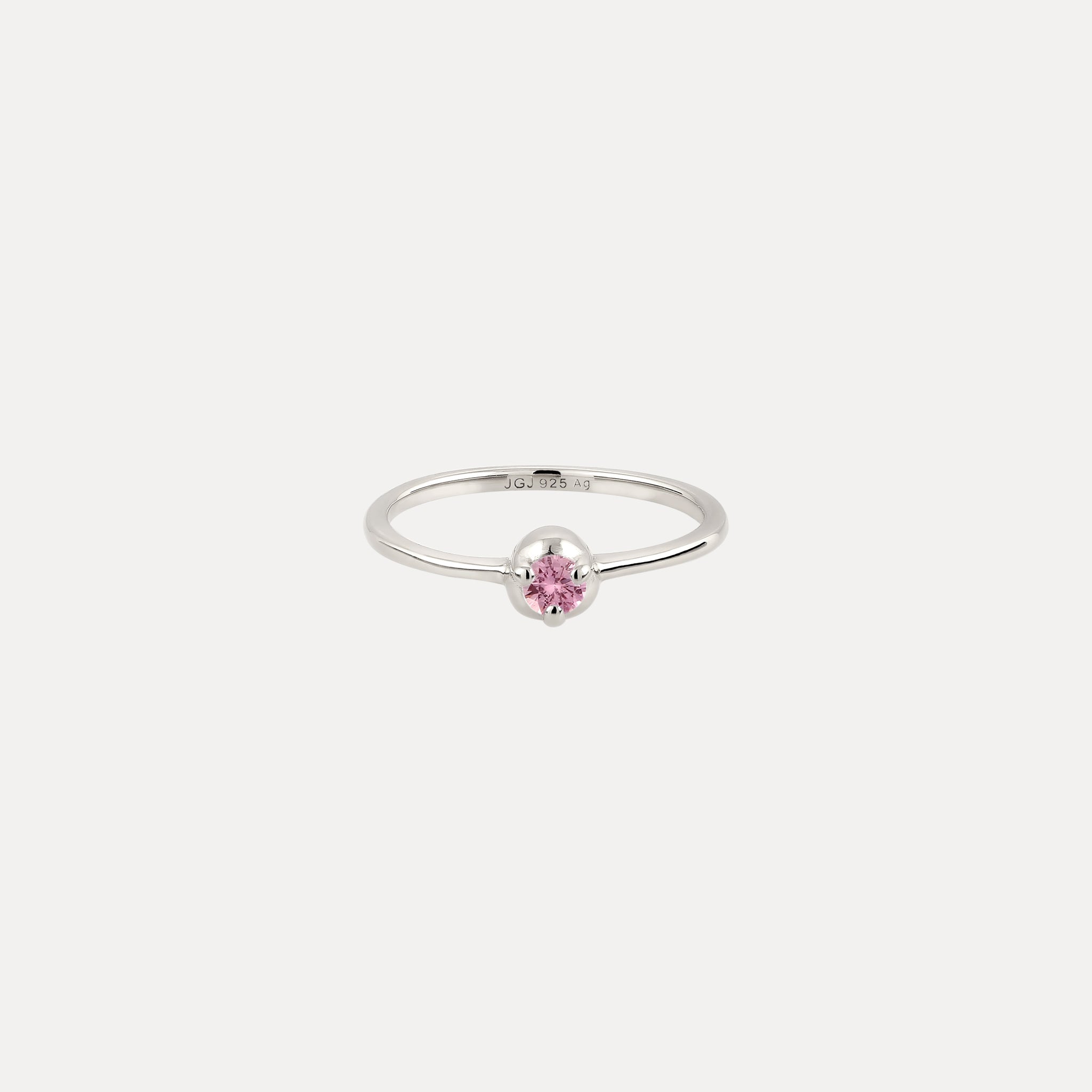 Mini Birthstone Ring 925 Silber