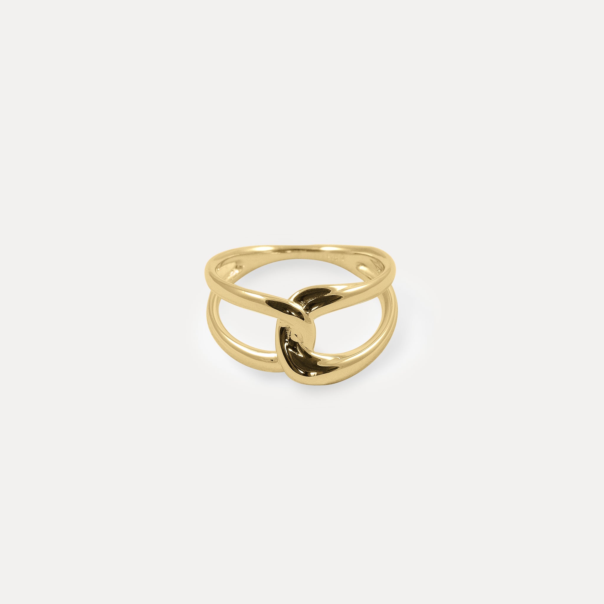 Bonds Endless Ring 14k Massivgold