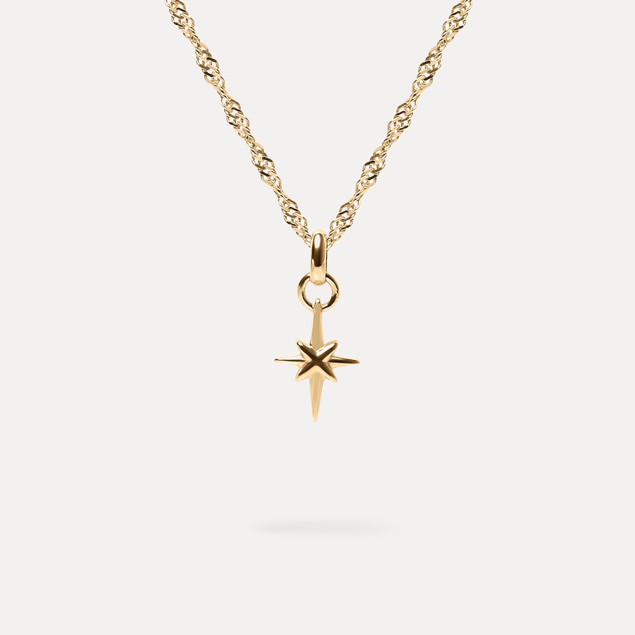 Star Light Kette | 585 Gold