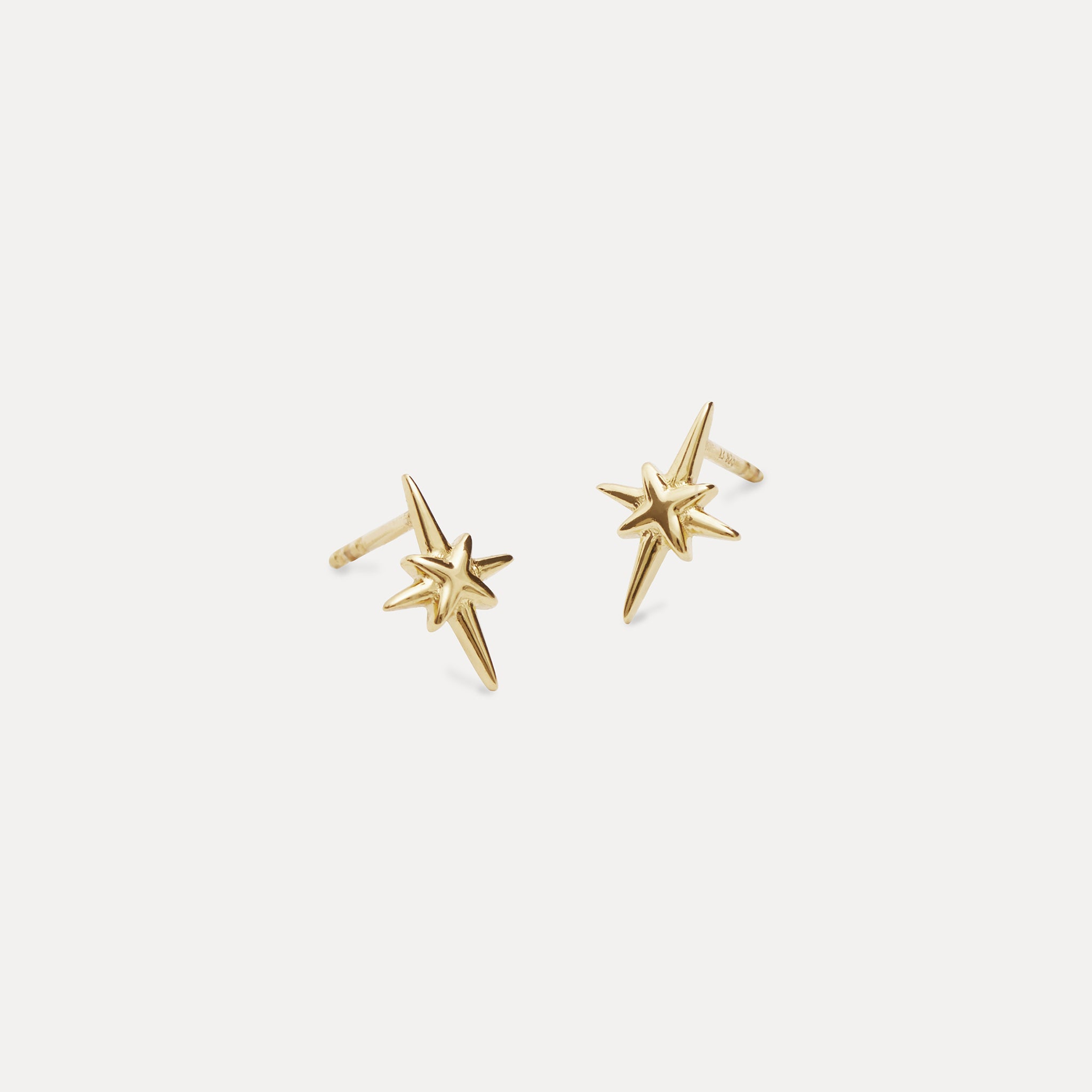 Star Light Ohrstecker Ohrringe | 585 Gold