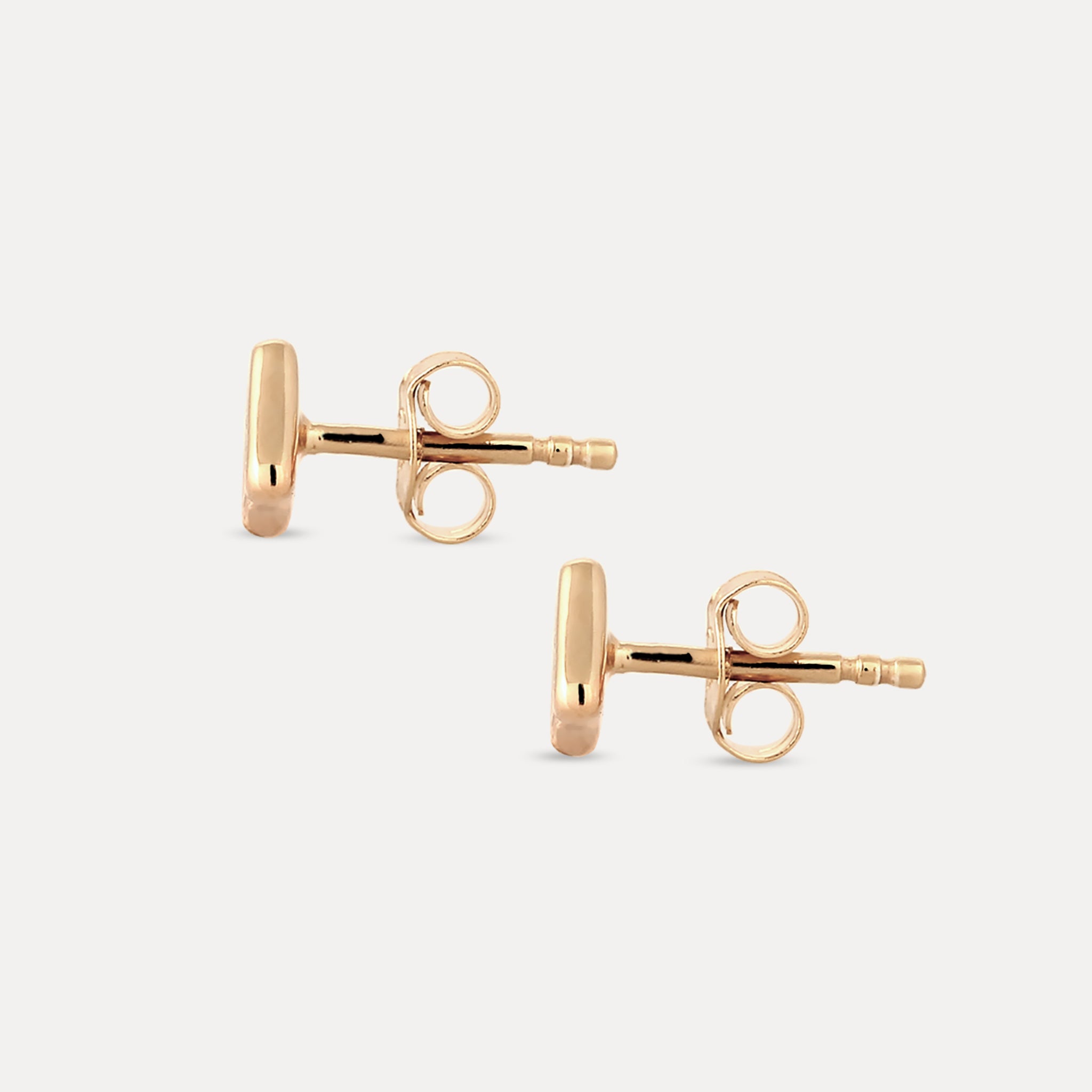 Weißer Saphir Supernova Pavé Ohrstecker Ohrringe | 585 Gold
