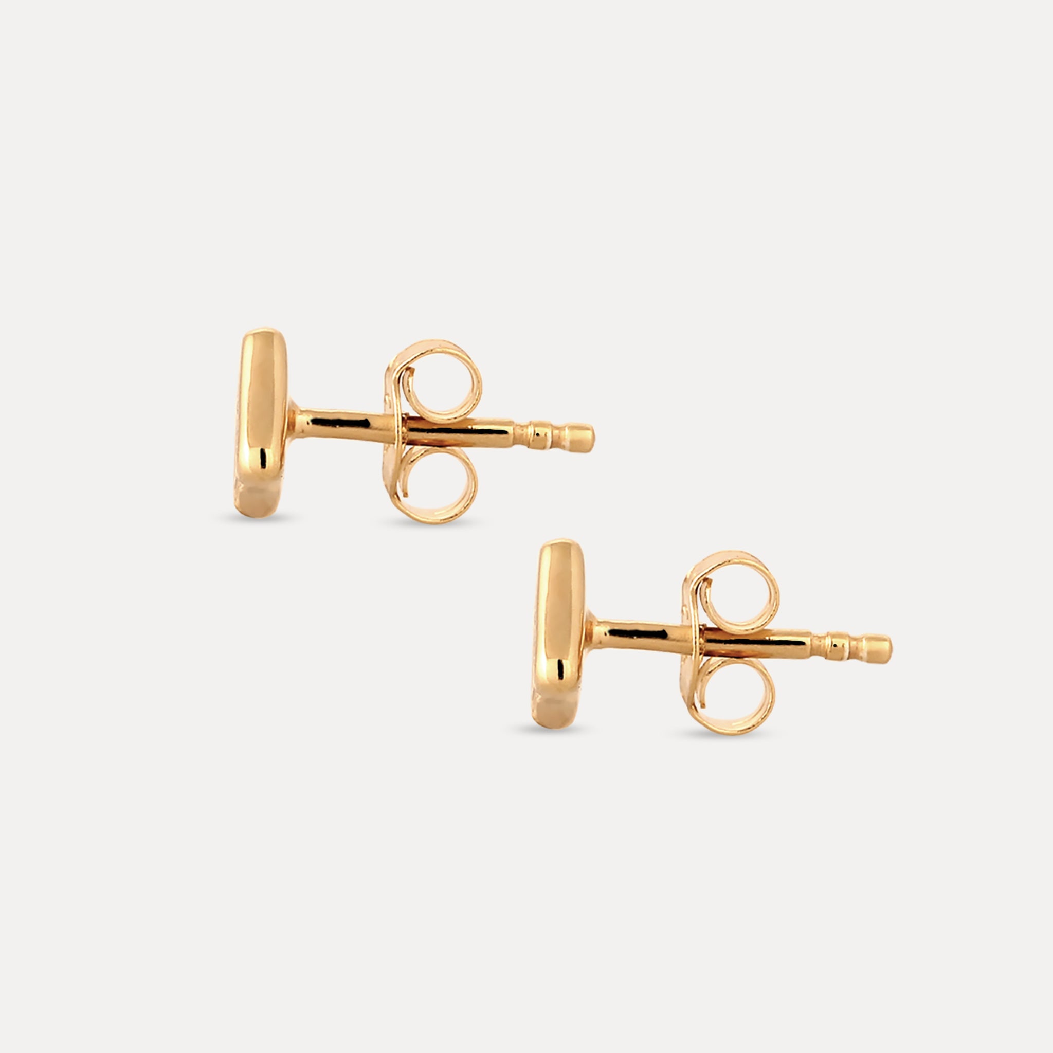 Weißer Saphir Supernova Pavé Ohrstecker Ohrringe