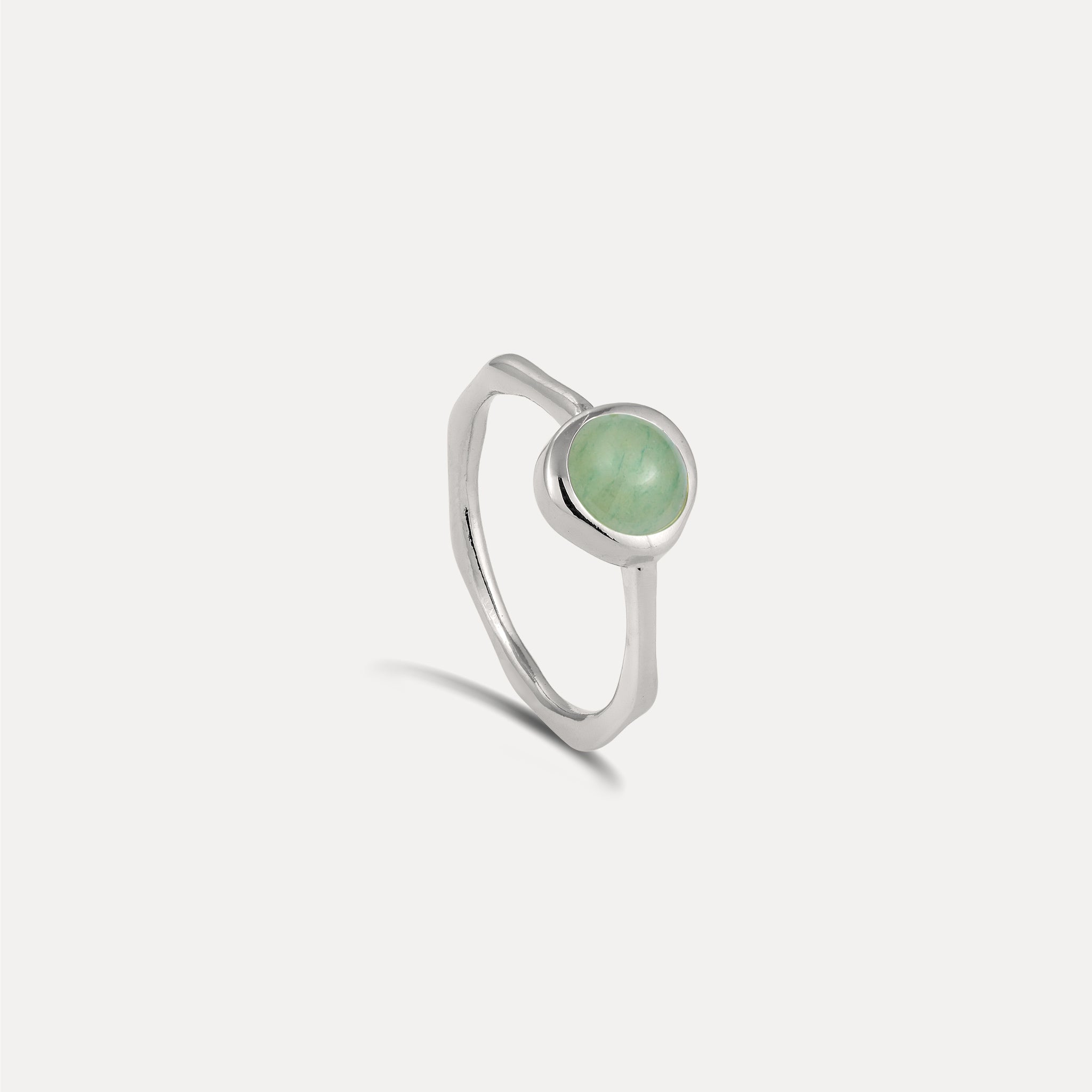 Zodiac Birthstone Ring 925 Silber - Hochglanz
