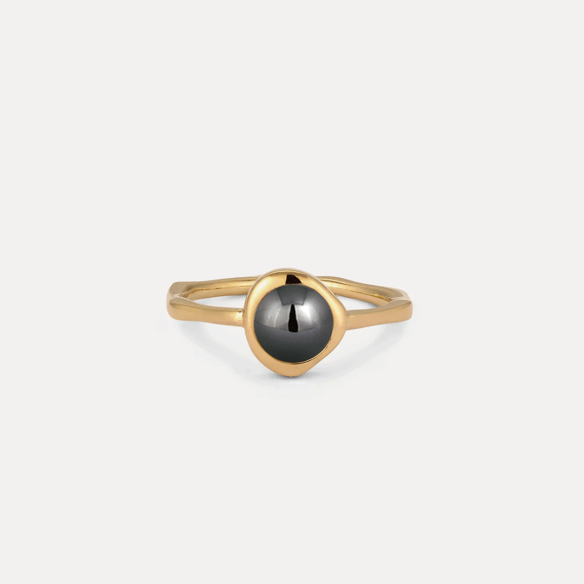 Zodiac Birthstone Ring 24k Gold Vermeil - Hochglanz