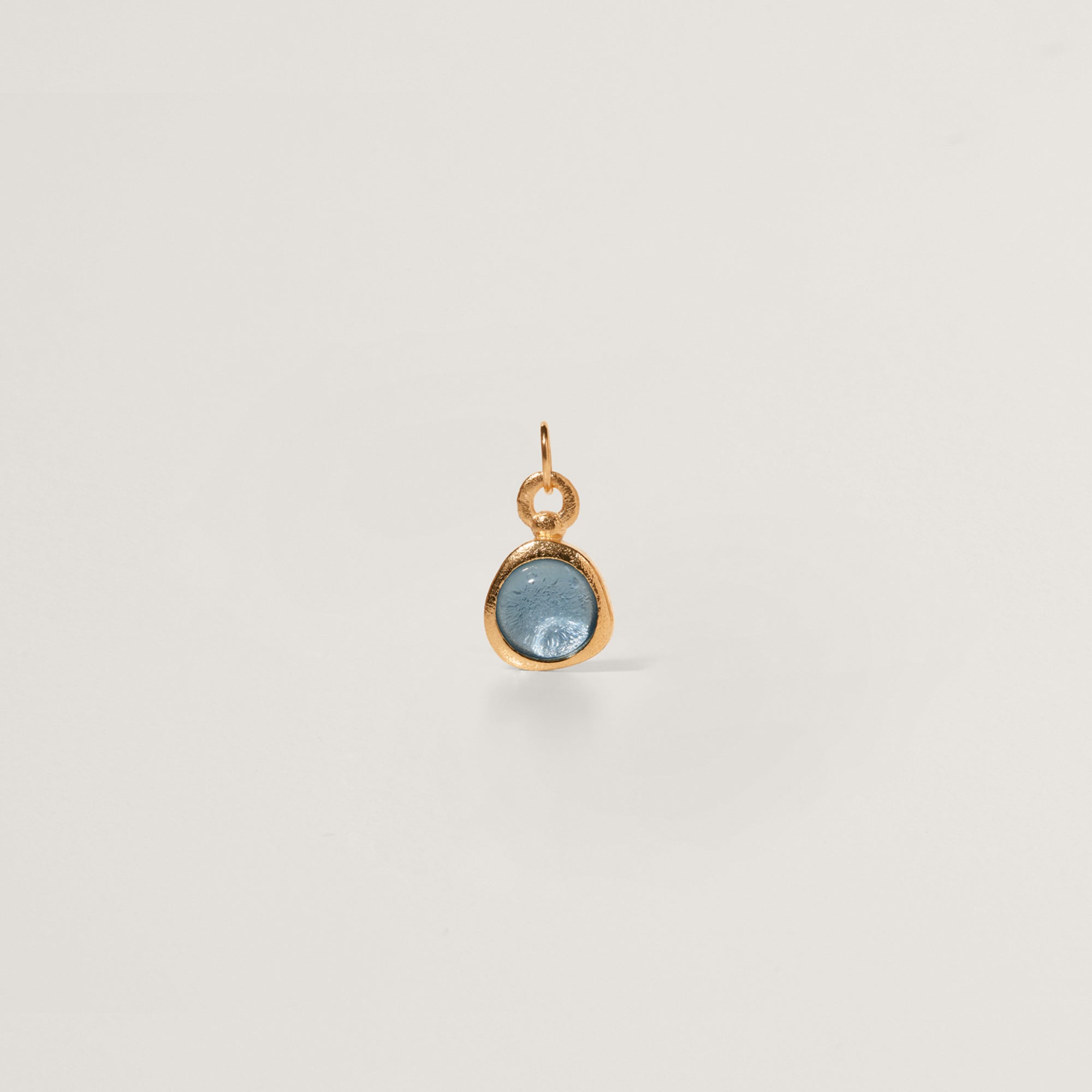 Stone Fluid Kette Aquamarin