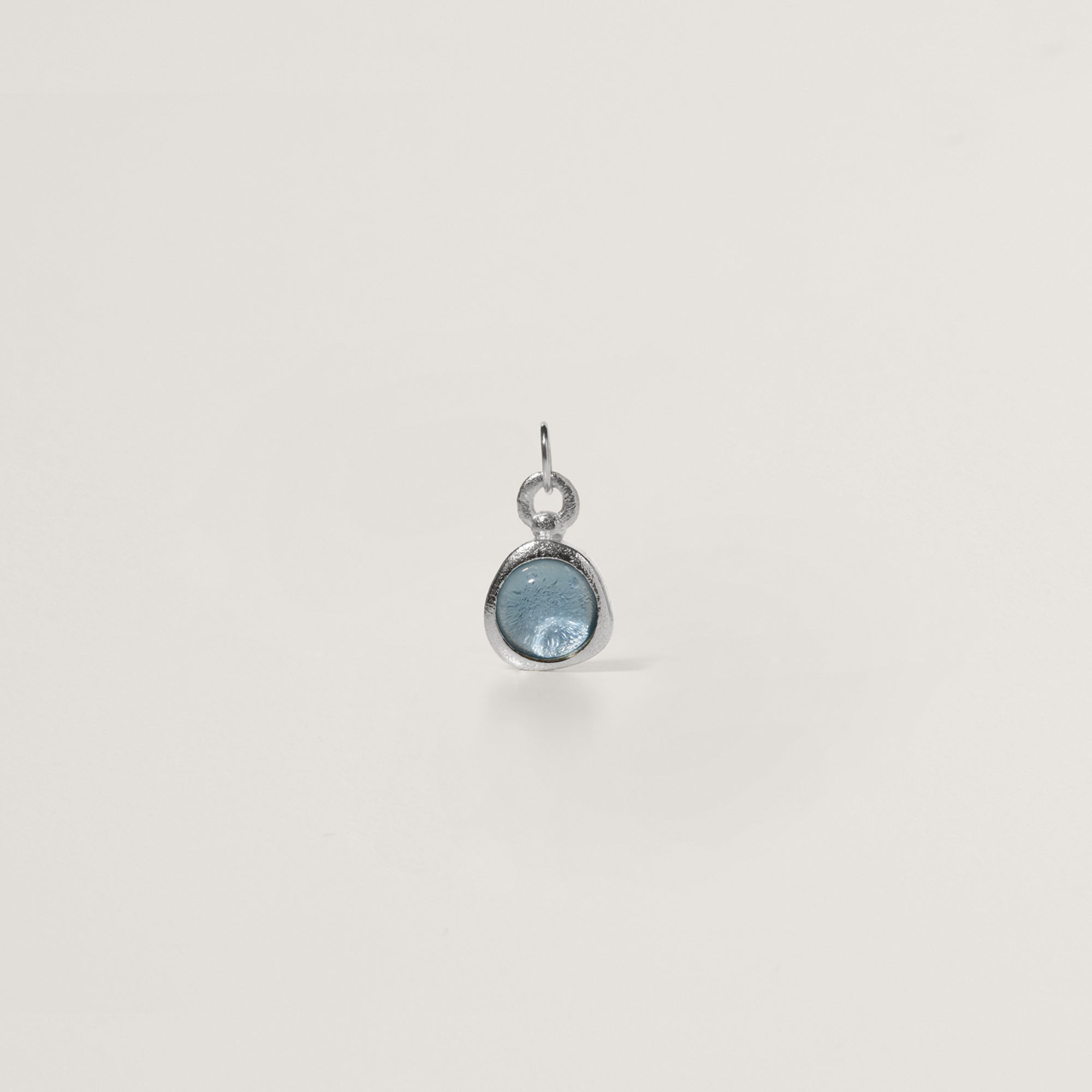 Aquamarin Stone Fluid Kette