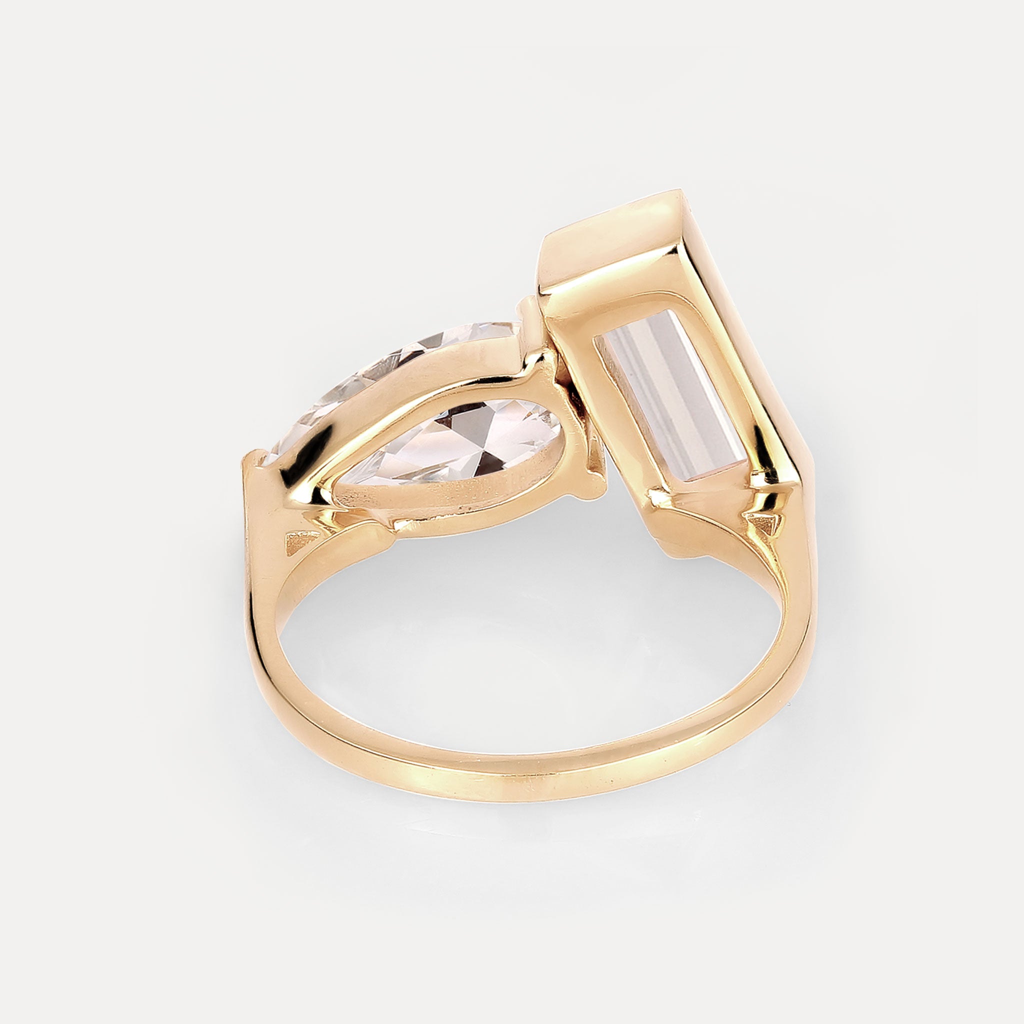 Beryll Balance Ring | 585 Gold