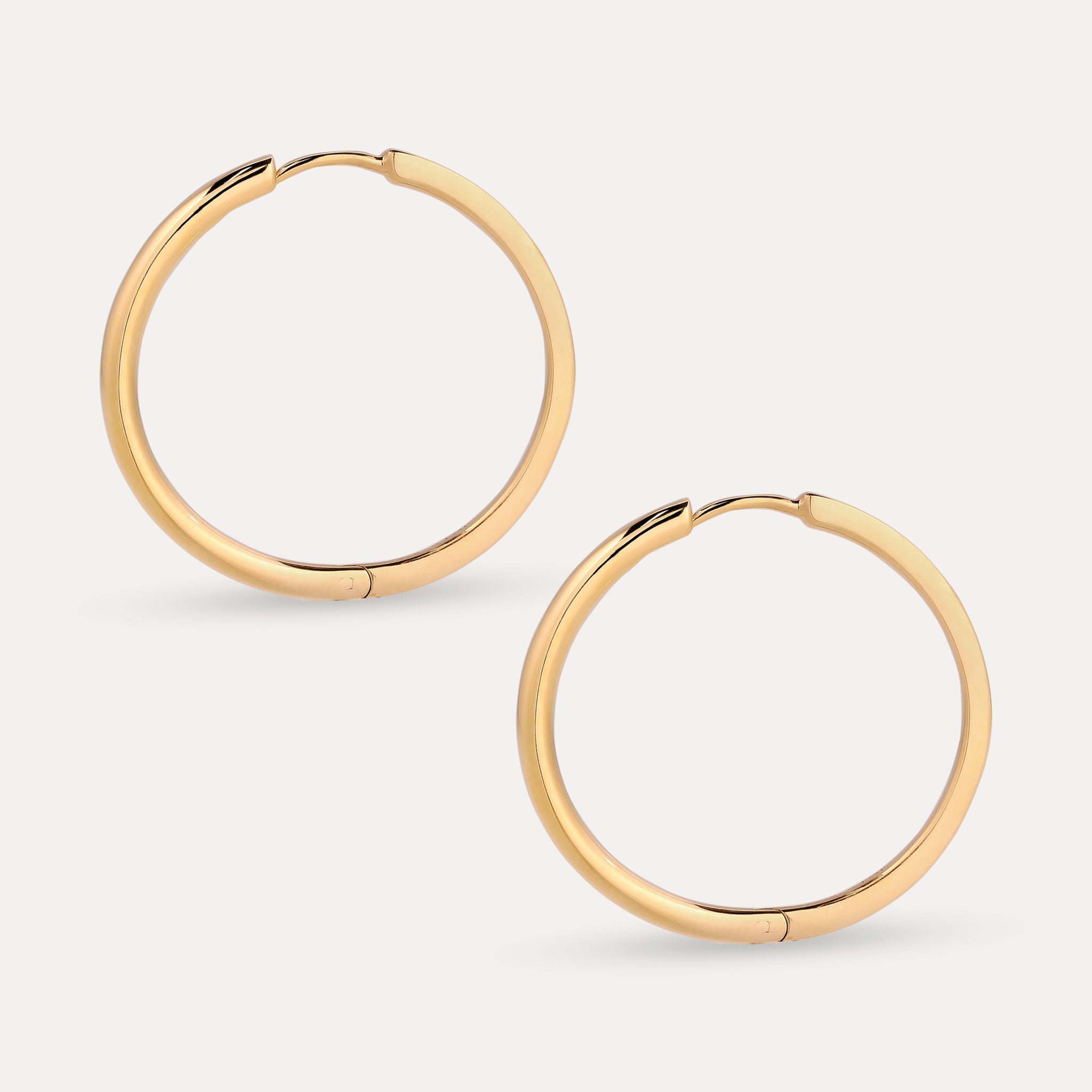 Double-Sided Creolen Ohrringe