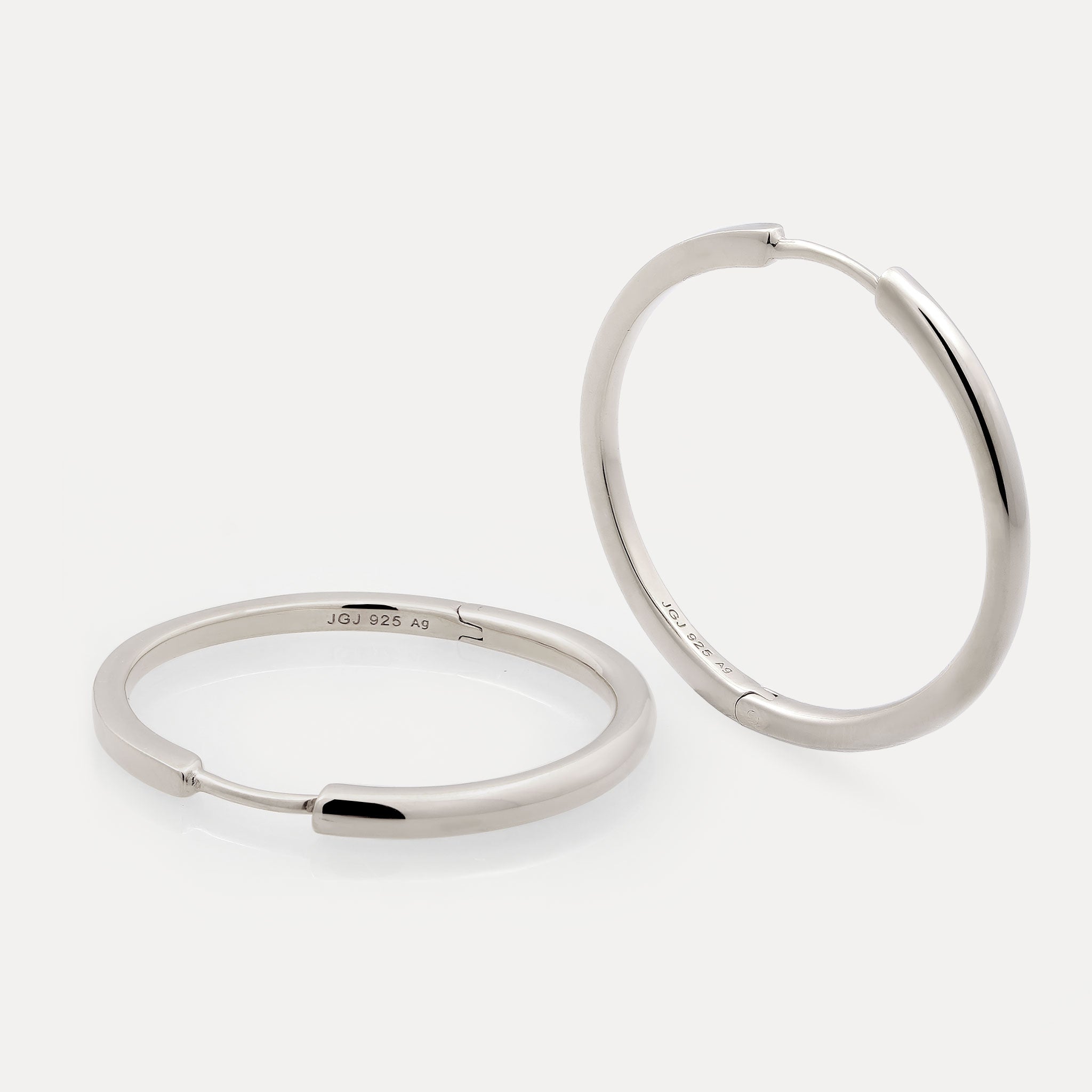 Double-Sided Creolen Ohrringe