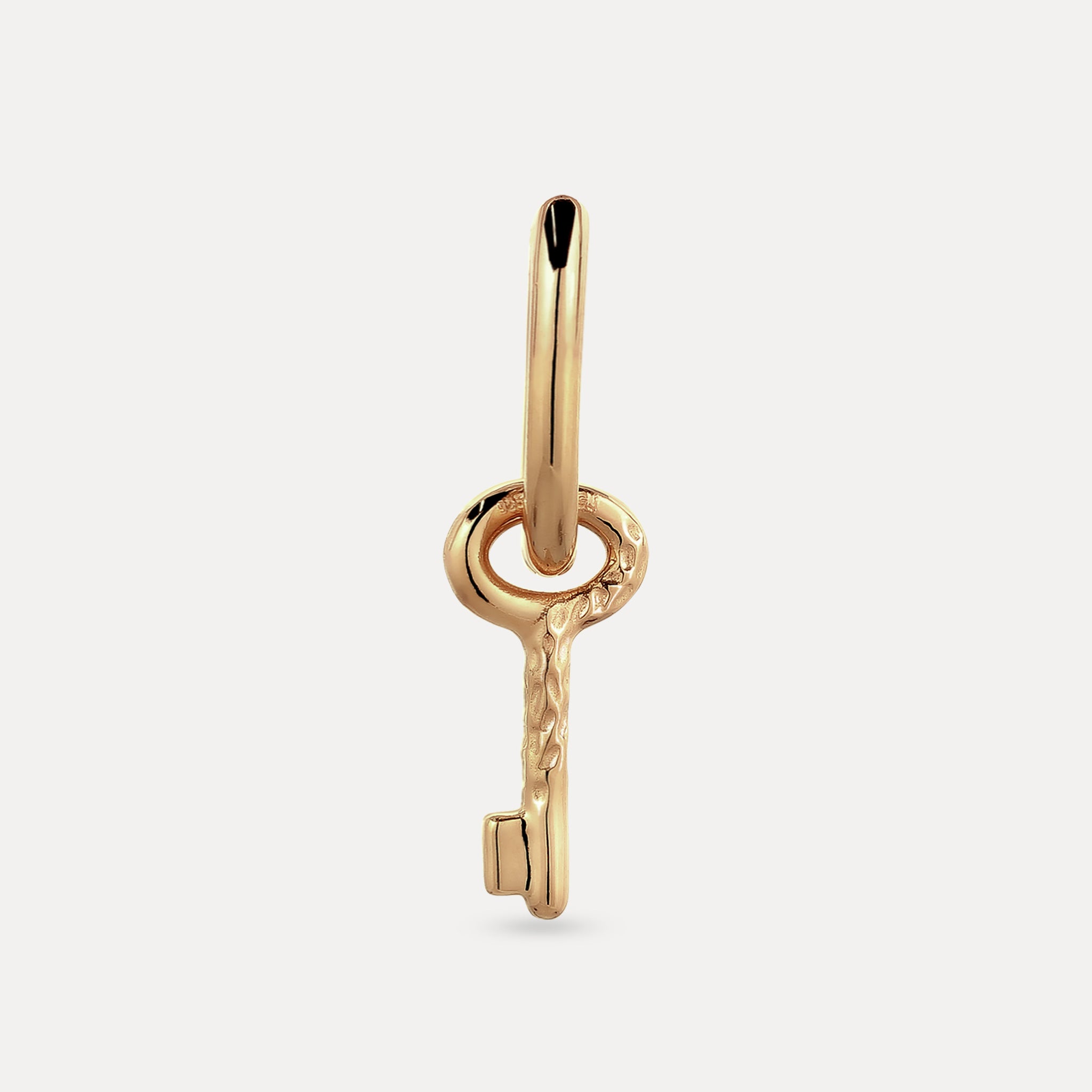 Key Creolen Ohrring