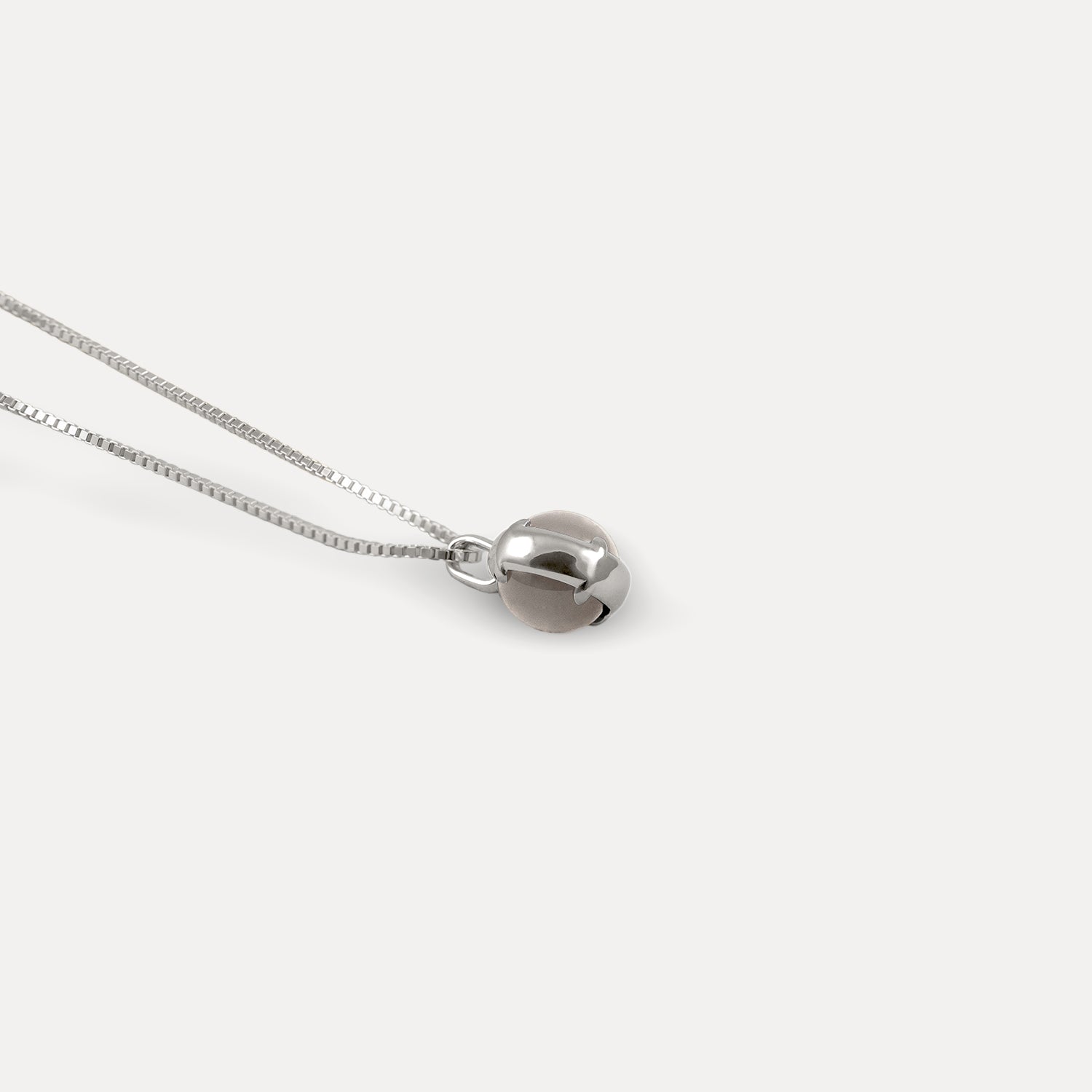 Grauer Mondstein Instants of Balance Kette