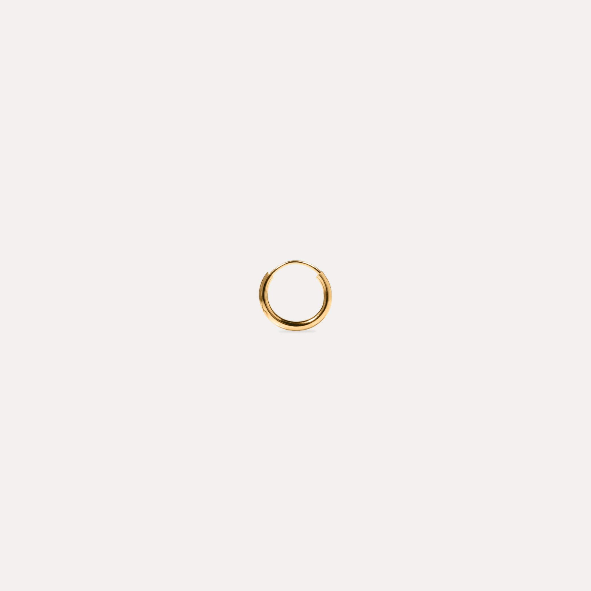 Basic Trio Creolen Ohrringe - Single