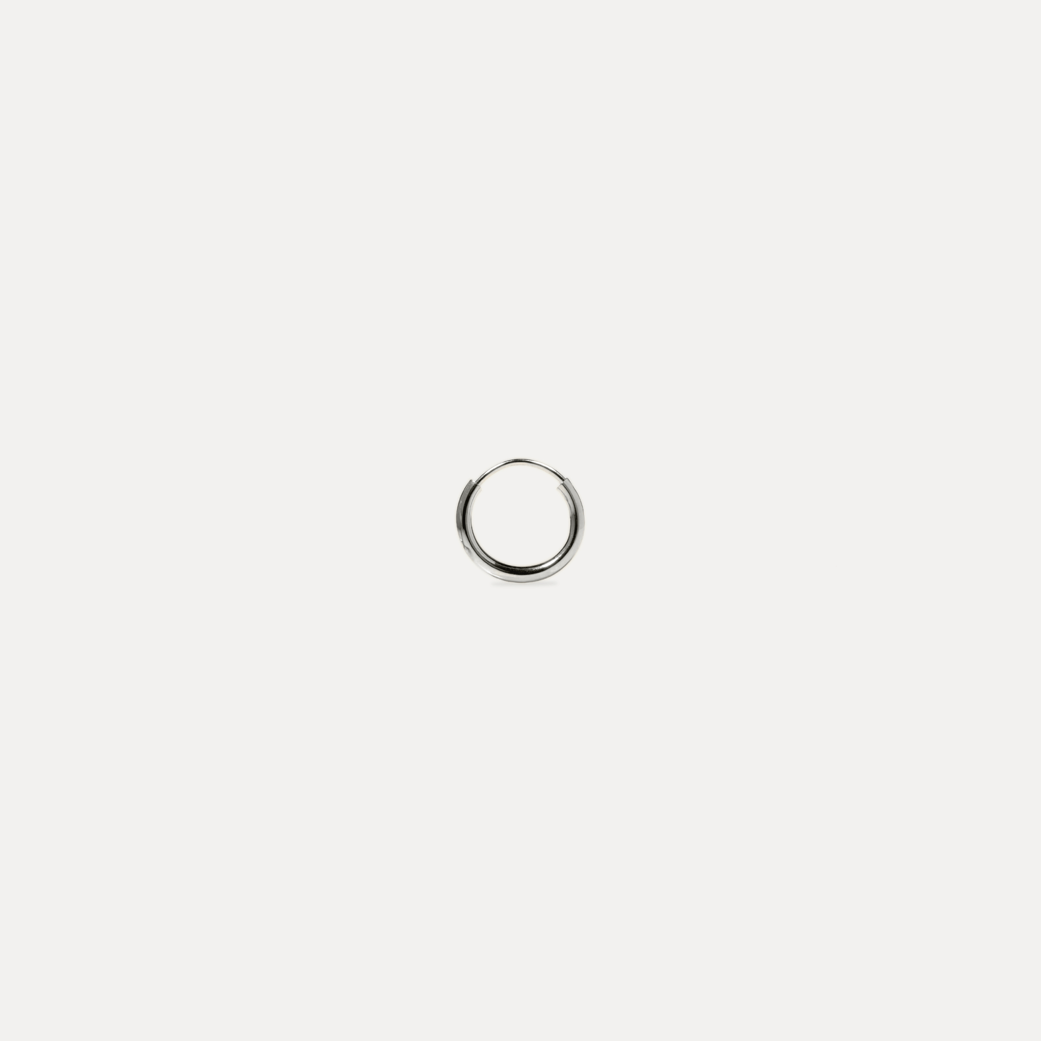 Basic Trio Creolen Ohrringe - Single
