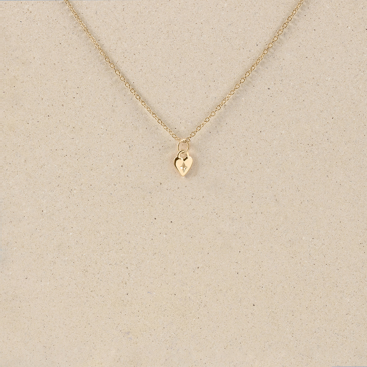 Gold Heart Kette | 585 Gold