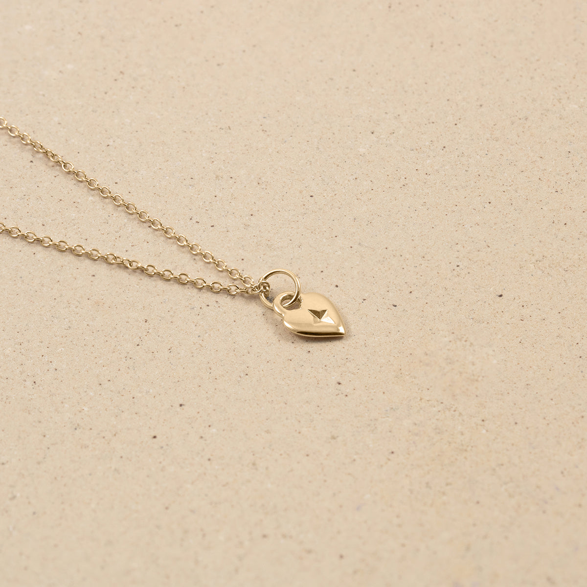 Gold Heart Kette | 585 Gold