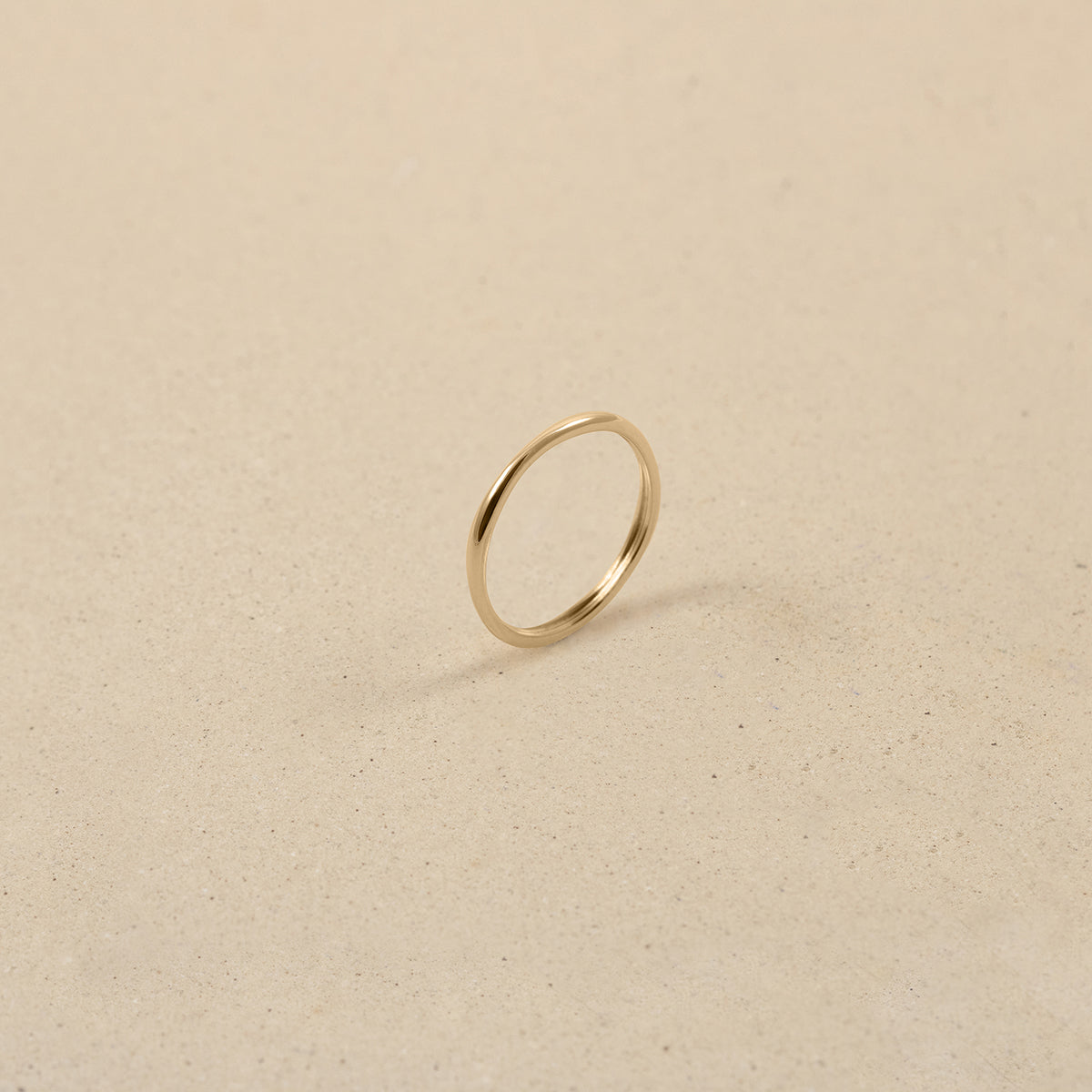 Mini Organic Ring | 585 Gold
