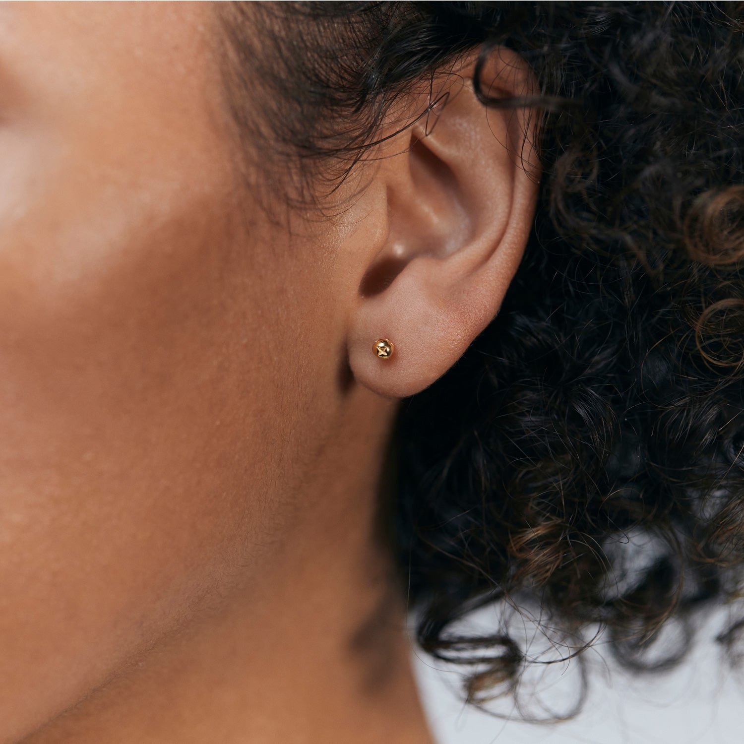 Babe Ohrstecker Ohrringe | 585 Gold
