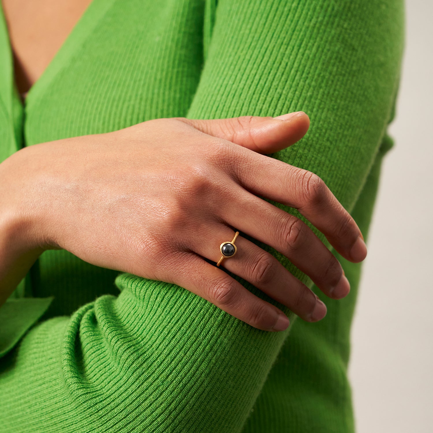 Zodiac Birthstone Ring 24k Gold Vermeil
