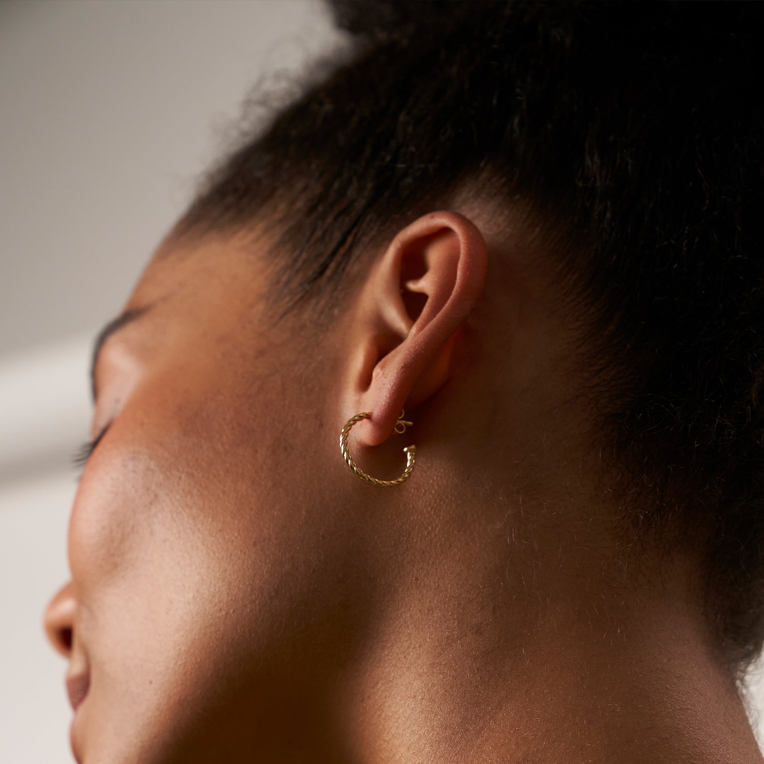 Dune Creolen Ohrringe