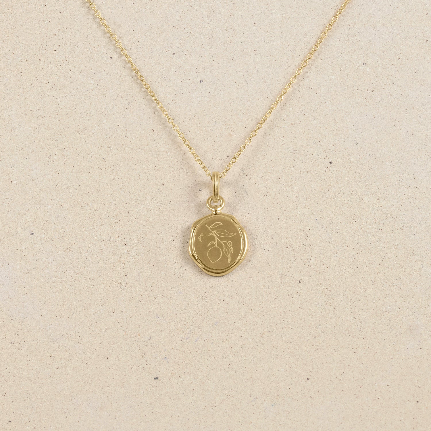 Eden Lemon Seal Kette | 585 Gold