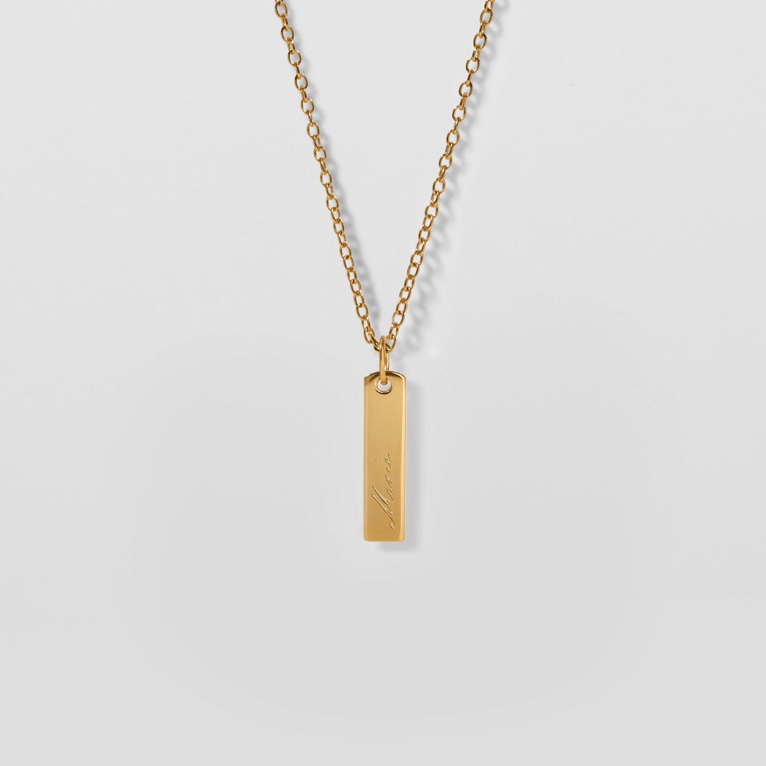 Engravable Bar Kette