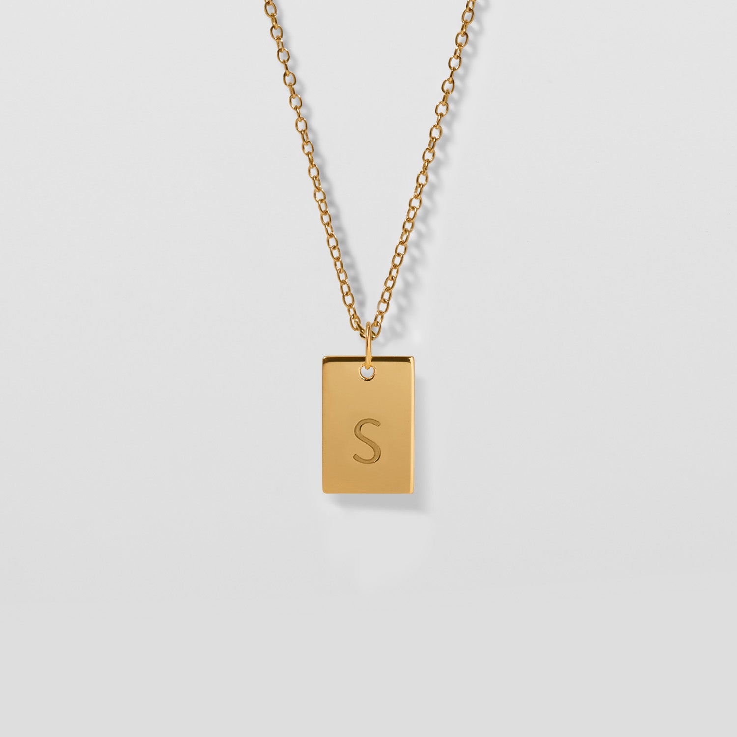 Engravable Folio Tag Kette