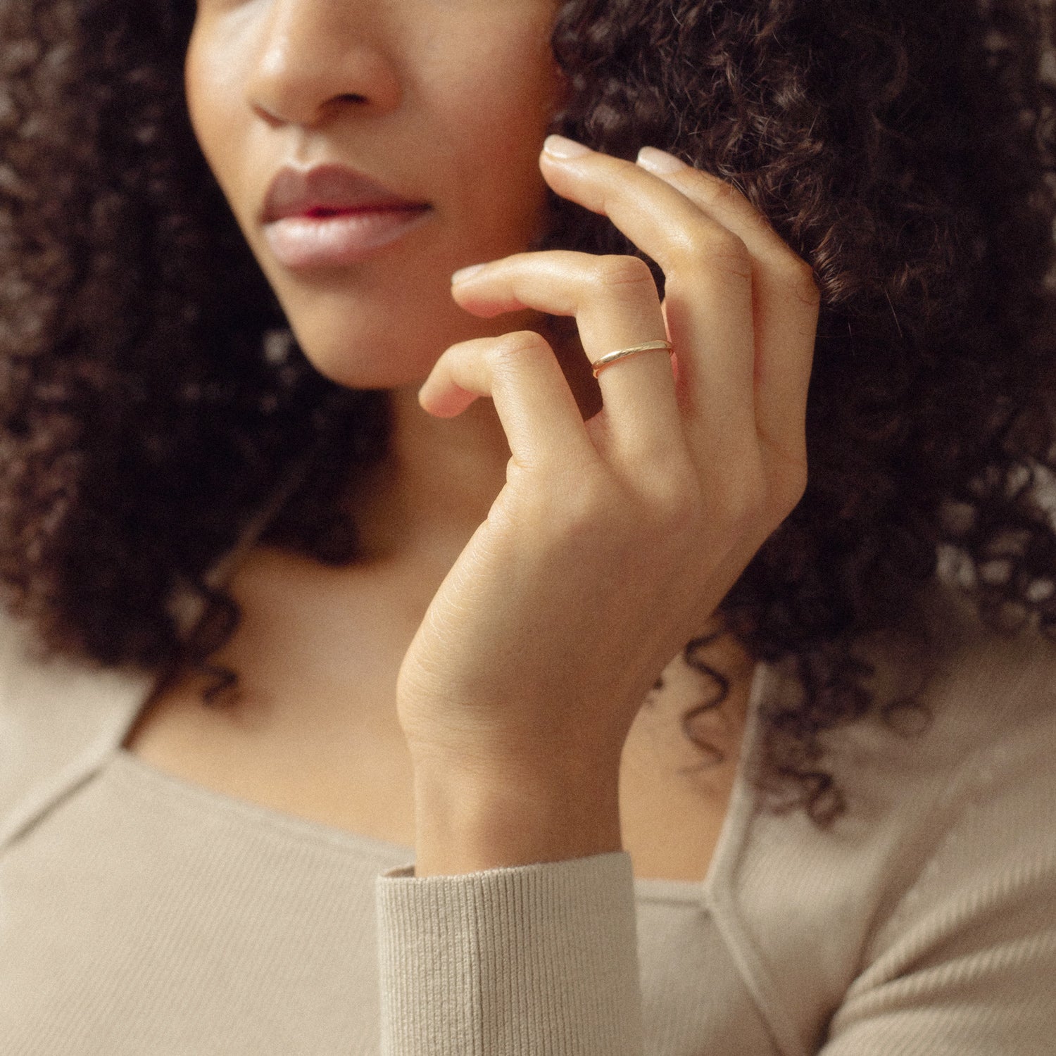 Simple Round Fair Band | 585 Gold