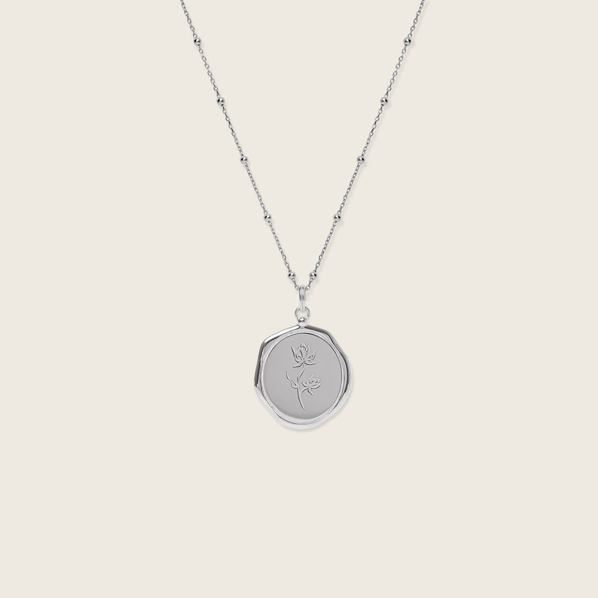 Floral Large Seal Kette